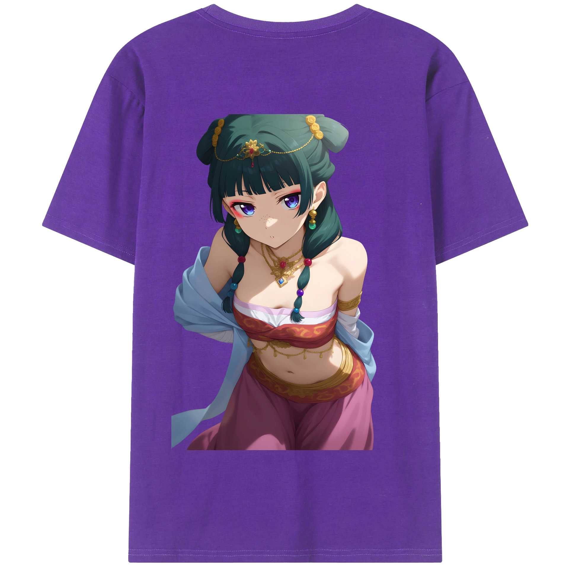 （画像用） 薬屋のひとりごと The Apothecary Diaries 綿100％半袖Tシャツ（背面プリント）