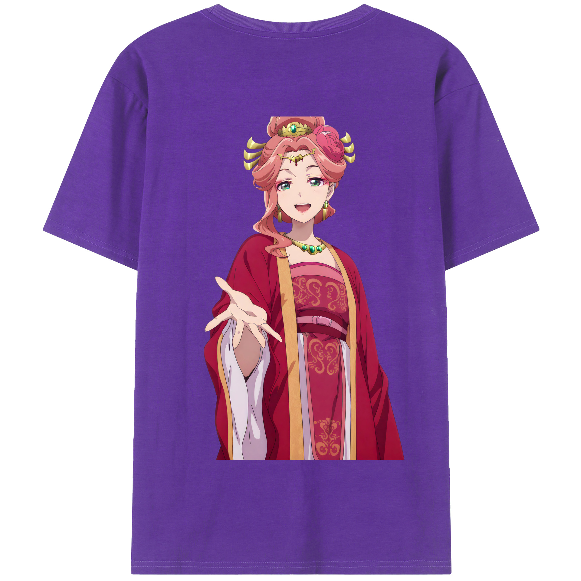 （画像用） 薬屋のひとりごと The Apothecary Diaries 綿100％半袖Tシャツ（背面プリント）