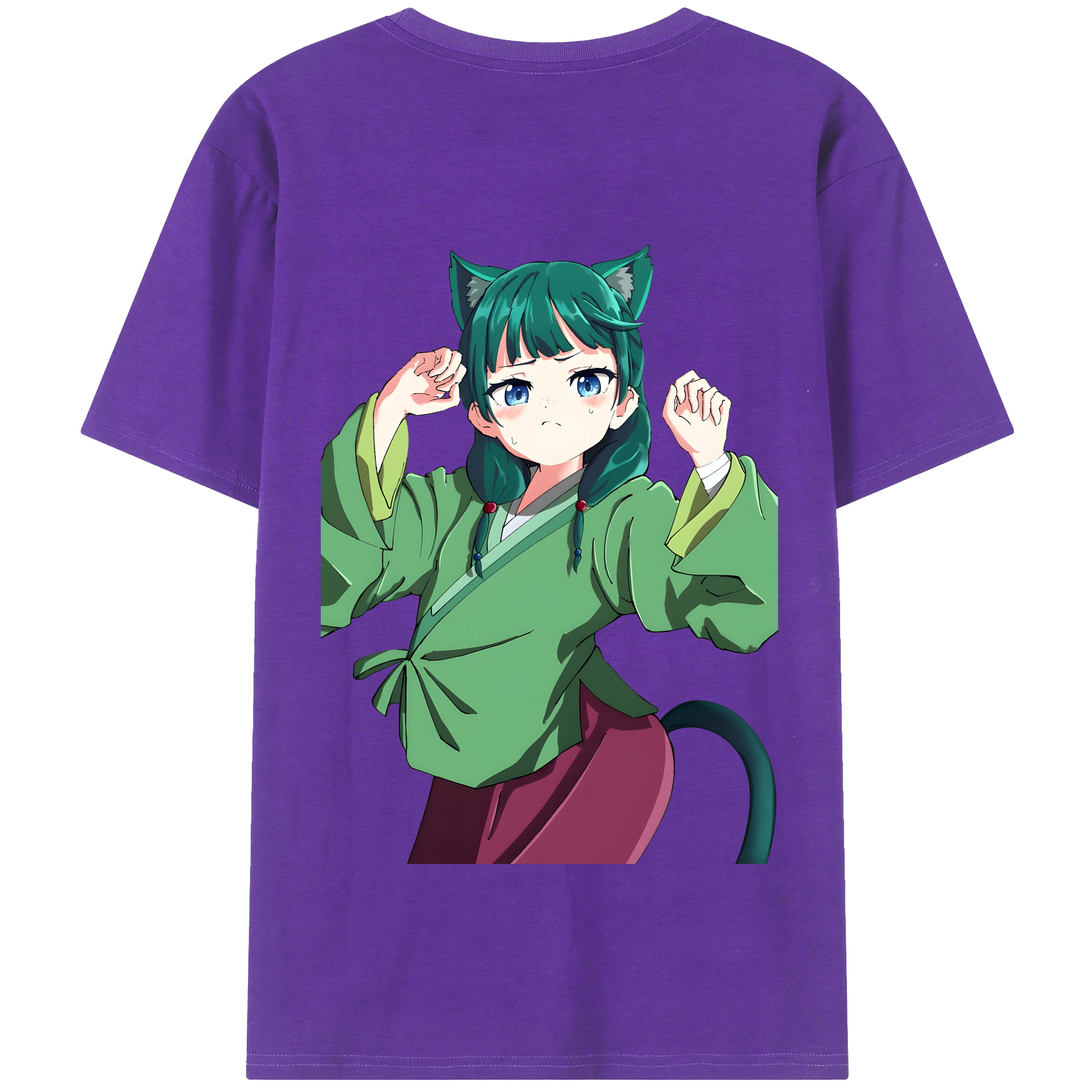 （画像用） 薬屋のひとりごと The Apothecary Diaries 綿100％半袖Tシャツ（背面プリント）