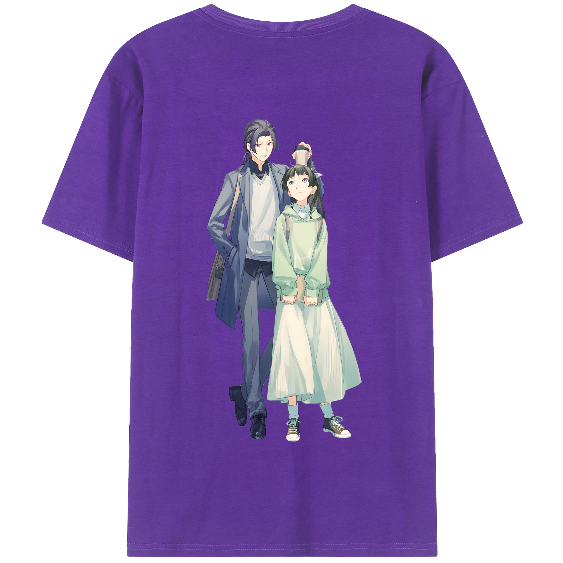 （画像用） 薬屋のひとりごと The Apothecary Diaries 綿100％半袖Tシャツ（背面プリント）
