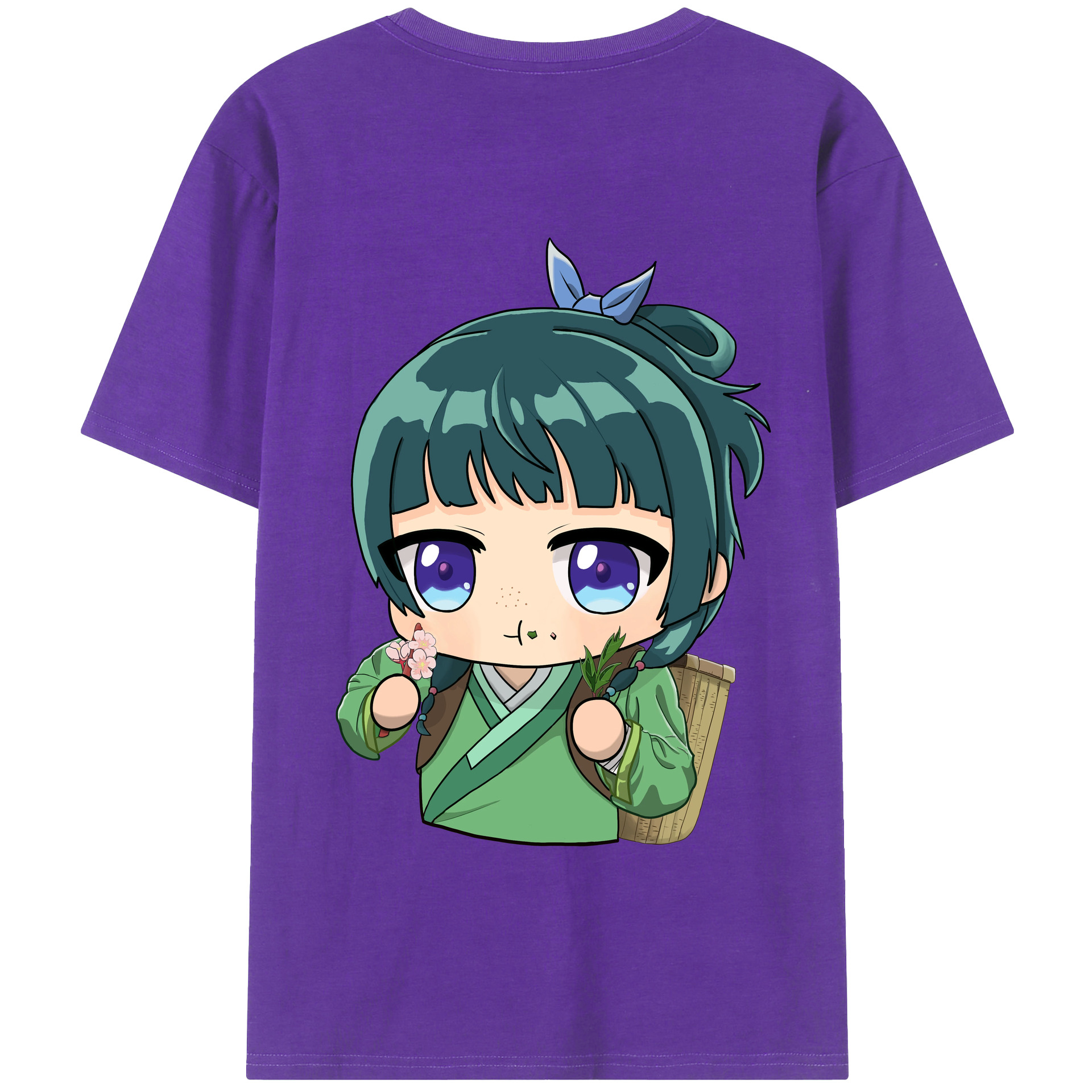 （画像用） 薬屋のひとりごと The Apothecary Diaries 綿100％半袖Tシャツ（背面プリント）