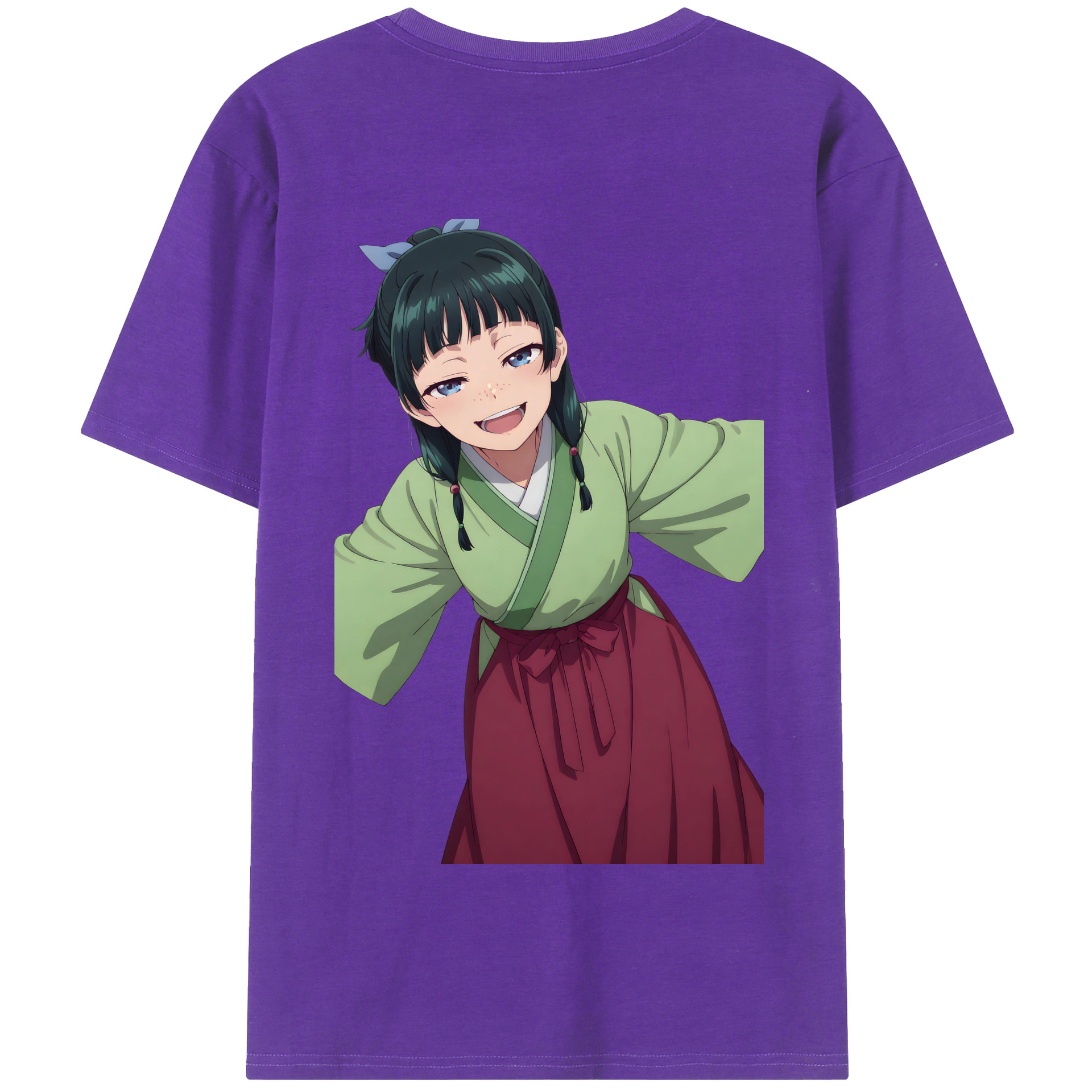（画像用） 薬屋のひとりごと The Apothecary Diaries 綿100％半袖Tシャツ（背面プリント）