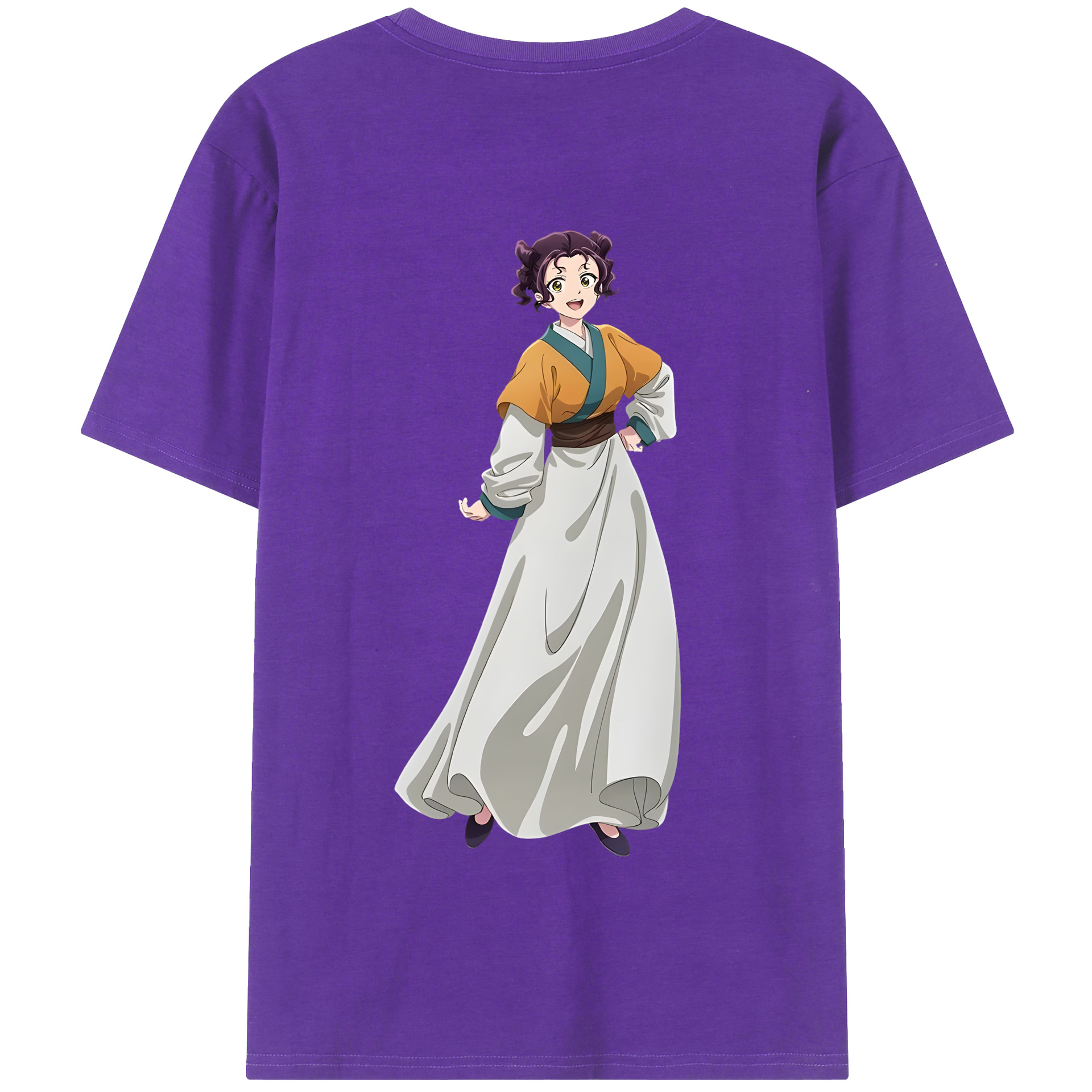 （画像用） 薬屋のひとりごと The Apothecary Diaries 綿100％半袖Tシャツ（背面プリント）
