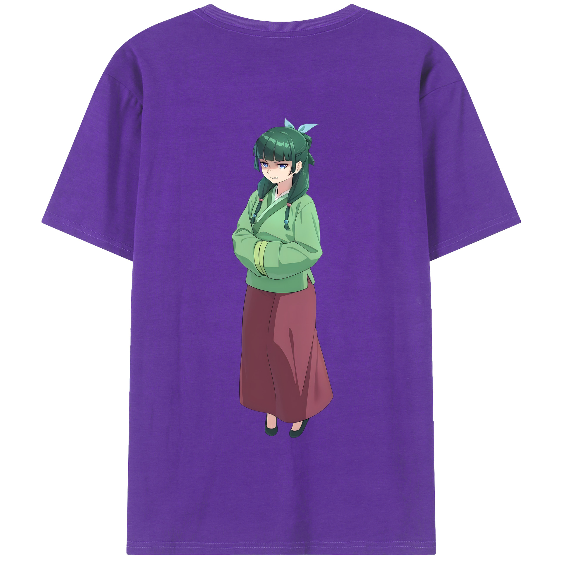 （画像用） 薬屋のひとりごと The Apothecary Diaries 綿100％半袖Tシャツ（背面プリント）