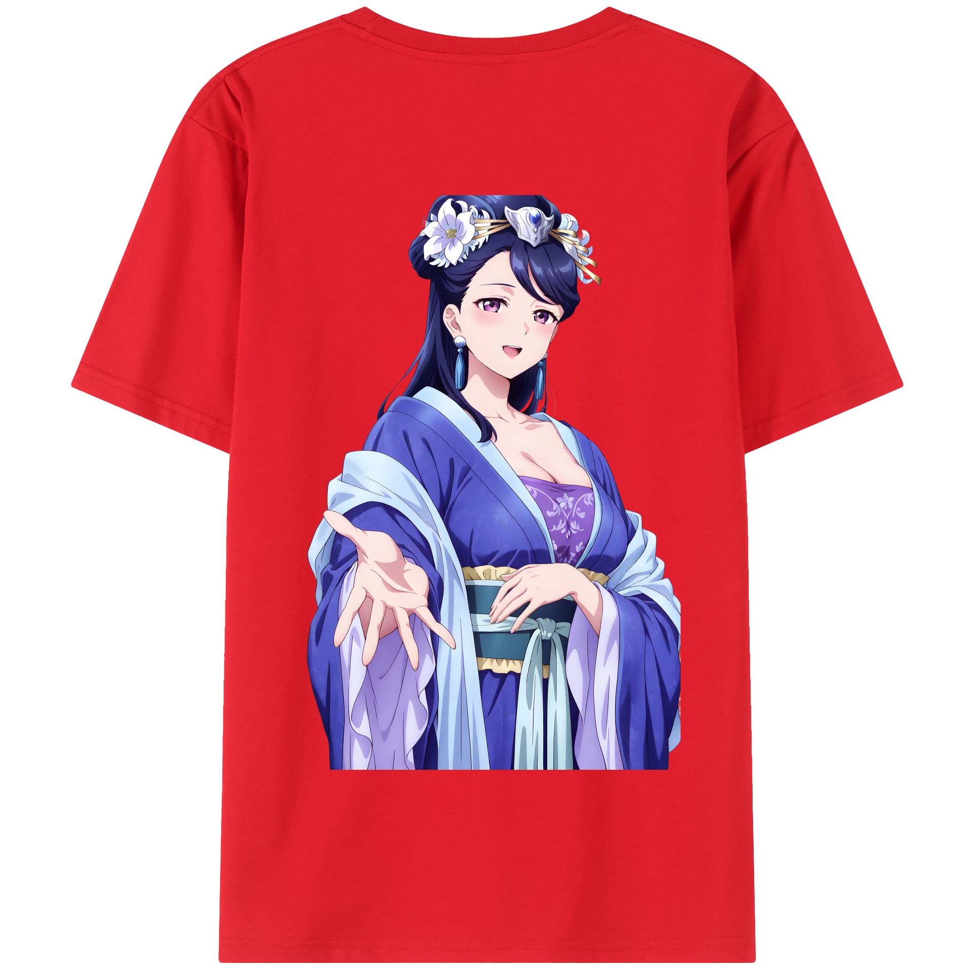（画像用） 薬屋のひとりごと The Apothecary Diaries 綿100％半袖Tシャツ（背面プリント）