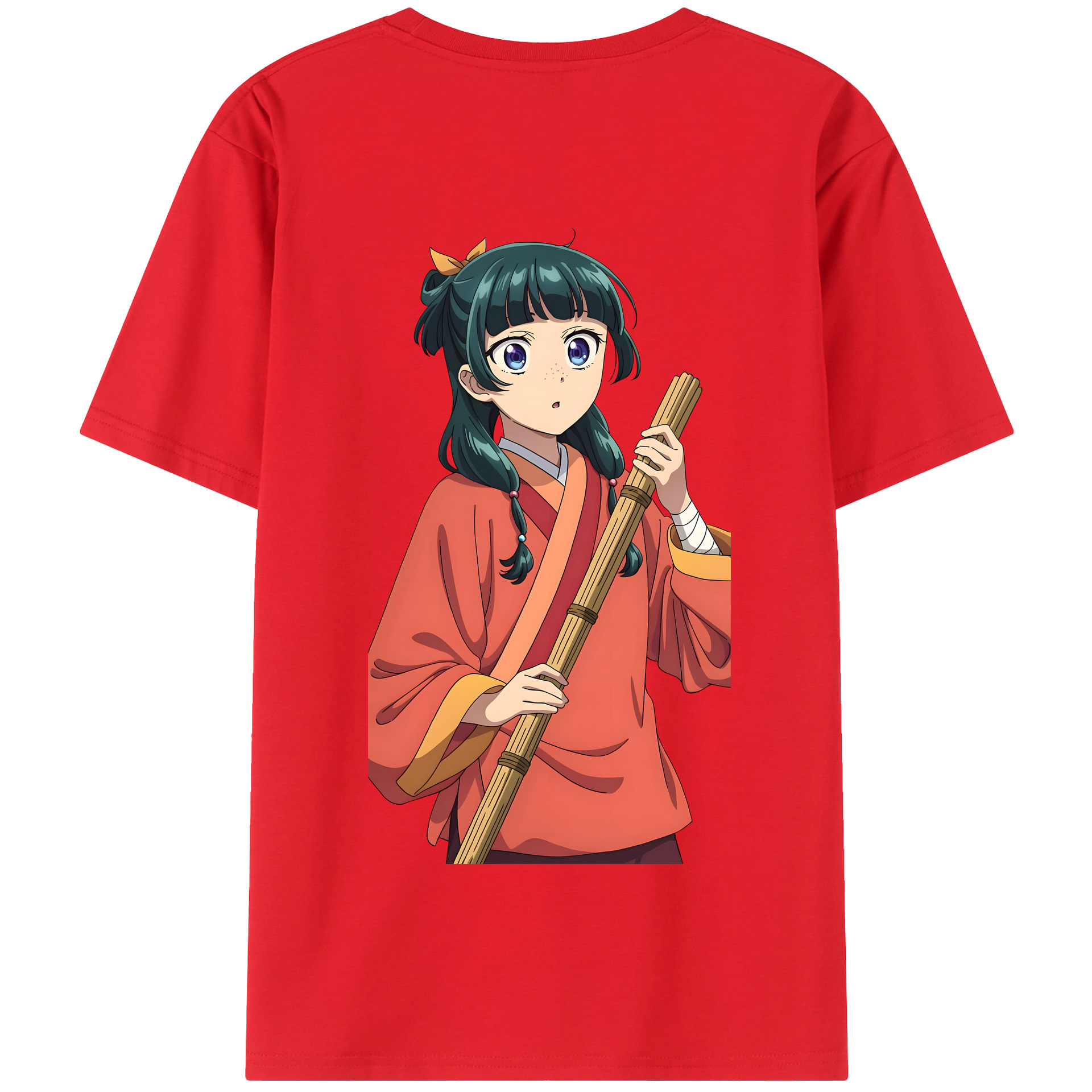 （画像用） 薬屋のひとりごと The Apothecary Diaries 綿100％半袖Tシャツ（背面プリント）