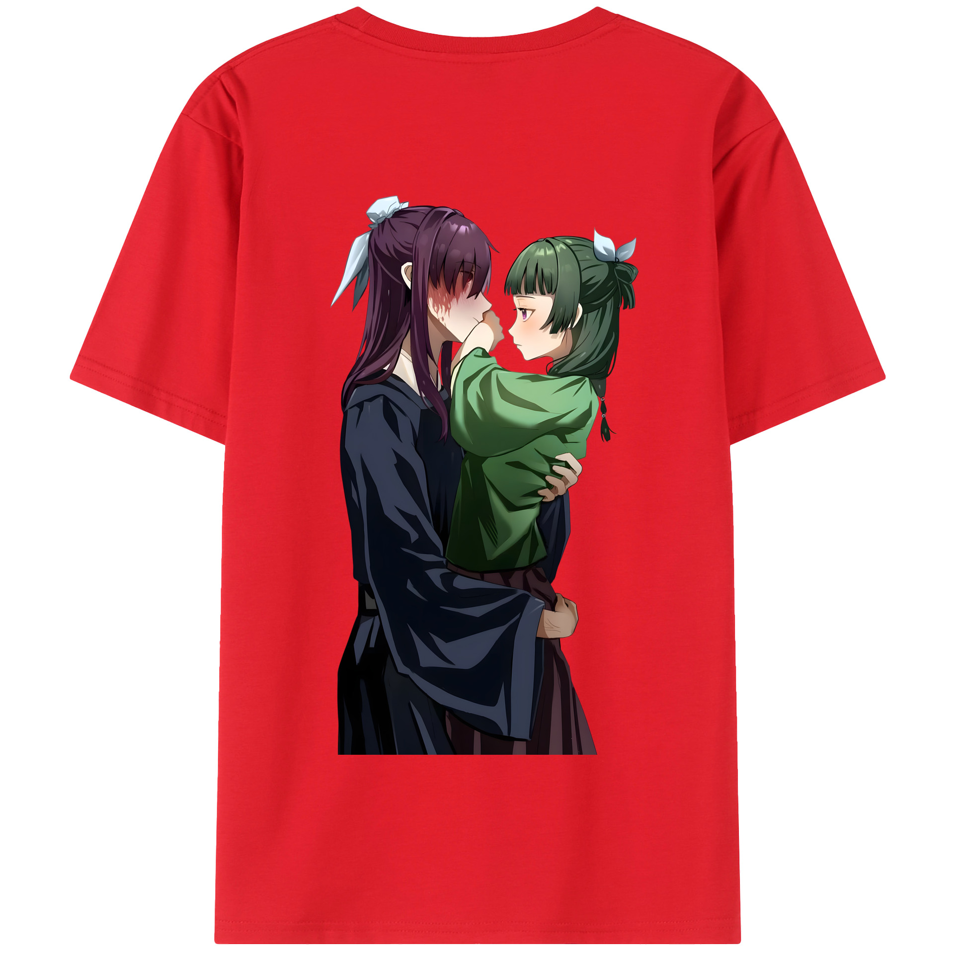（画像用） 薬屋のひとりごと The Apothecary Diaries 綿100％半袖Tシャツ（背面プリント）