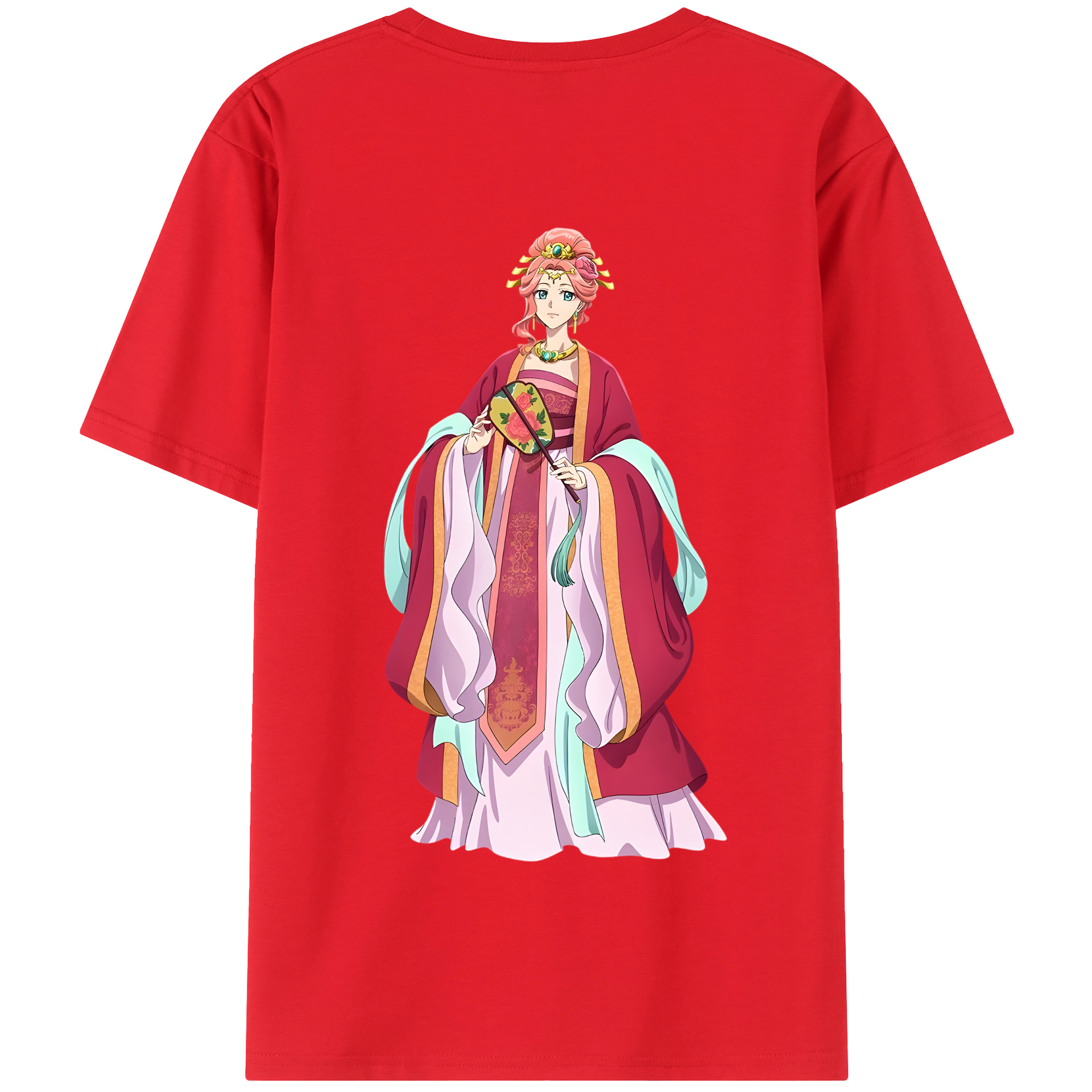 （画像用） 薬屋のひとりごと The Apothecary Diaries 綿100％半袖Tシャツ（背面プリント）