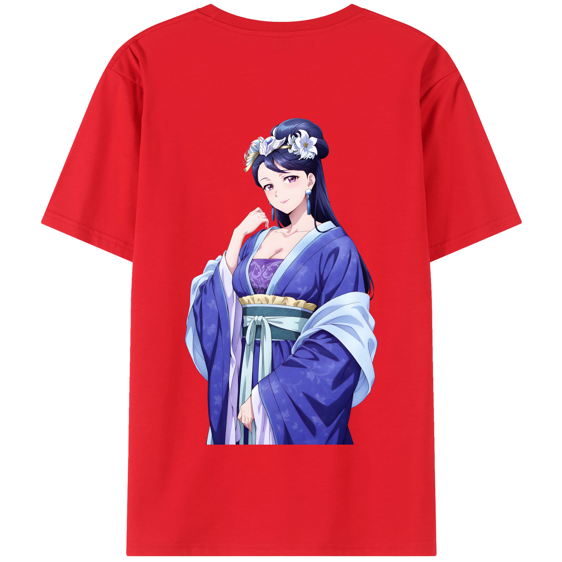 （画像用） 薬屋のひとりごと The Apothecary Diaries 綿100％半袖Tシャツ（背面プリント）
