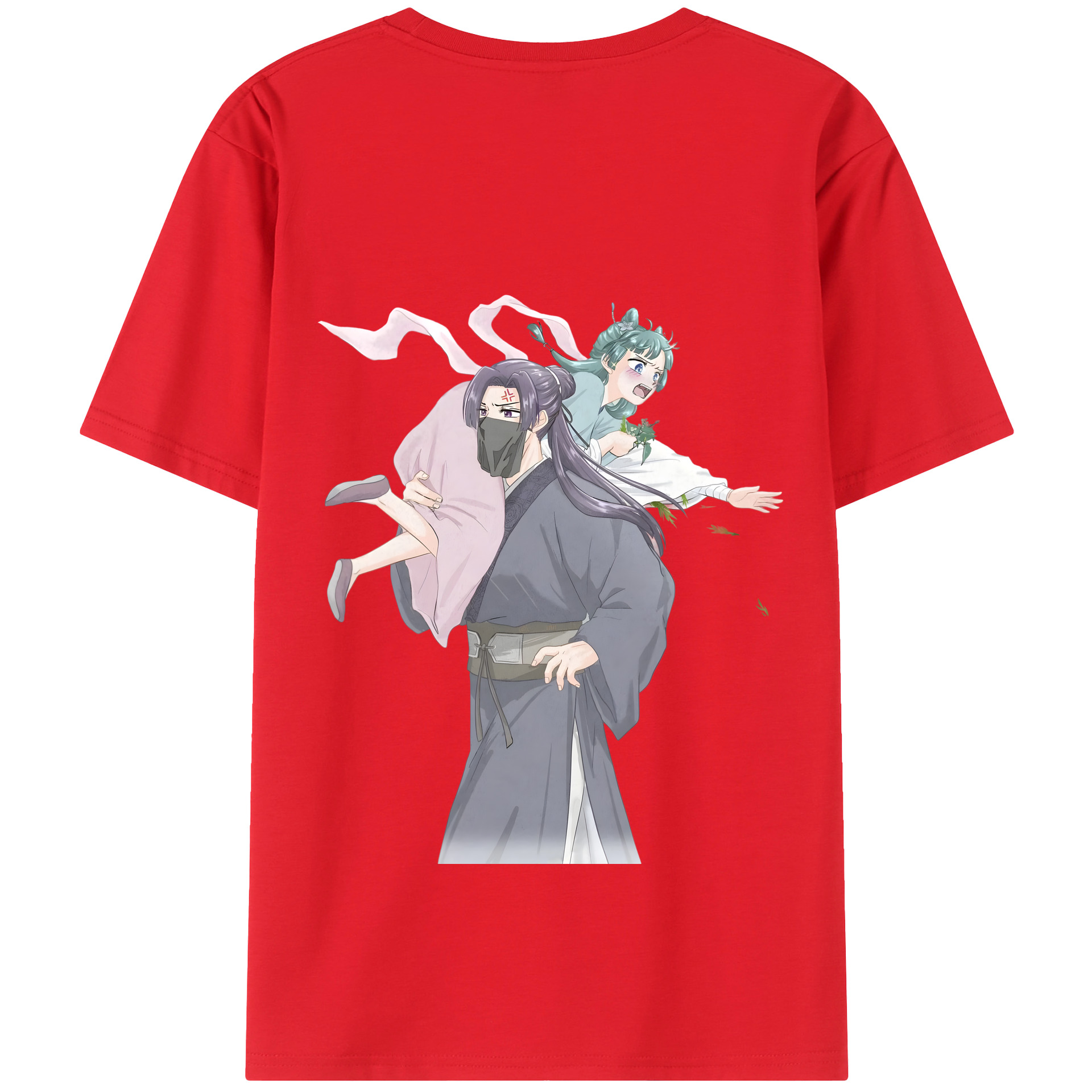 （画像用） 薬屋のひとりごと The Apothecary Diaries 綿100％半袖Tシャツ（背面プリント）