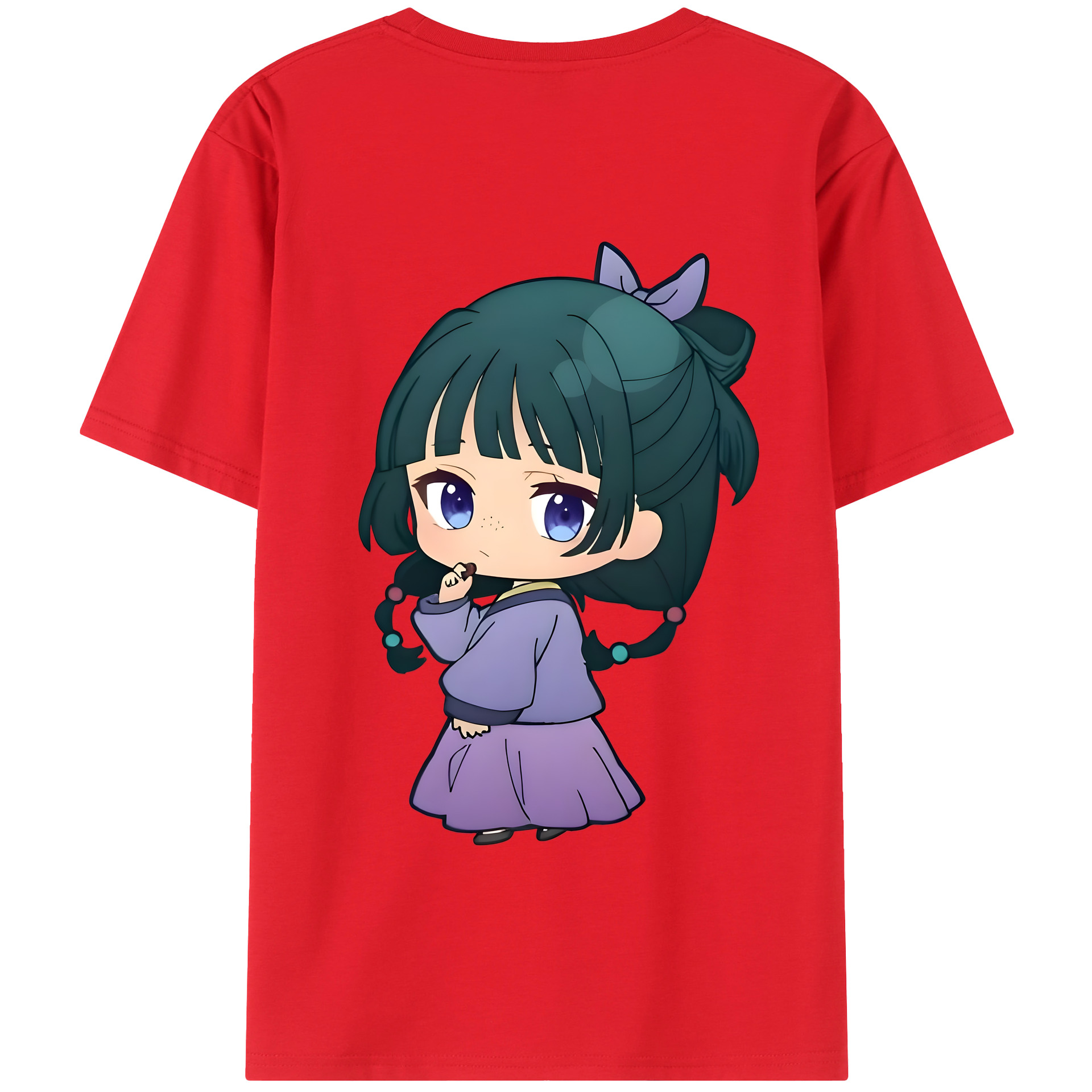 （画像用） 薬屋のひとりごと The Apothecary Diaries 綿100％半袖Tシャツ（背面プリント）