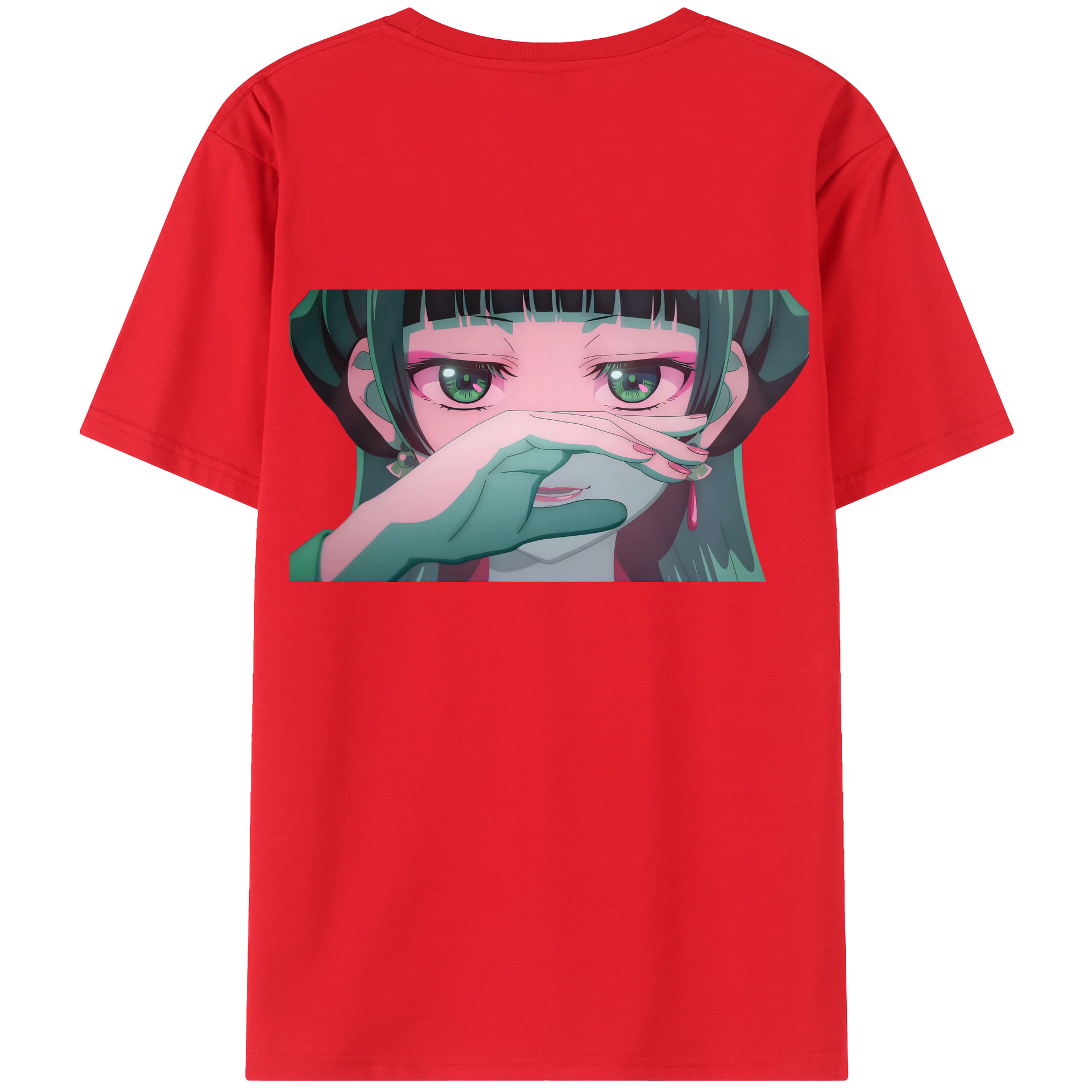 （画像用） 薬屋のひとりごと The Apothecary Diaries 綿100％半袖Tシャツ（背面プリント）