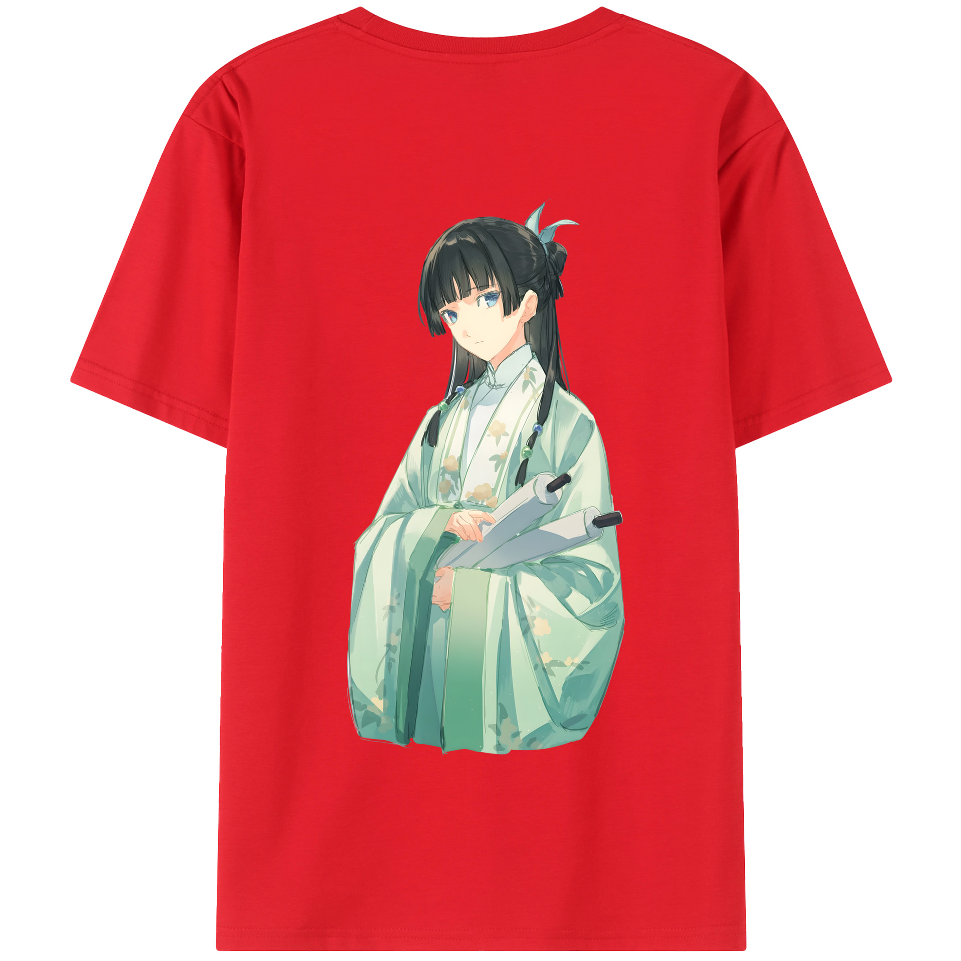 （画像用） 薬屋のひとりごと The Apothecary Diaries 綿100％半袖Tシャツ（背面プリント）
