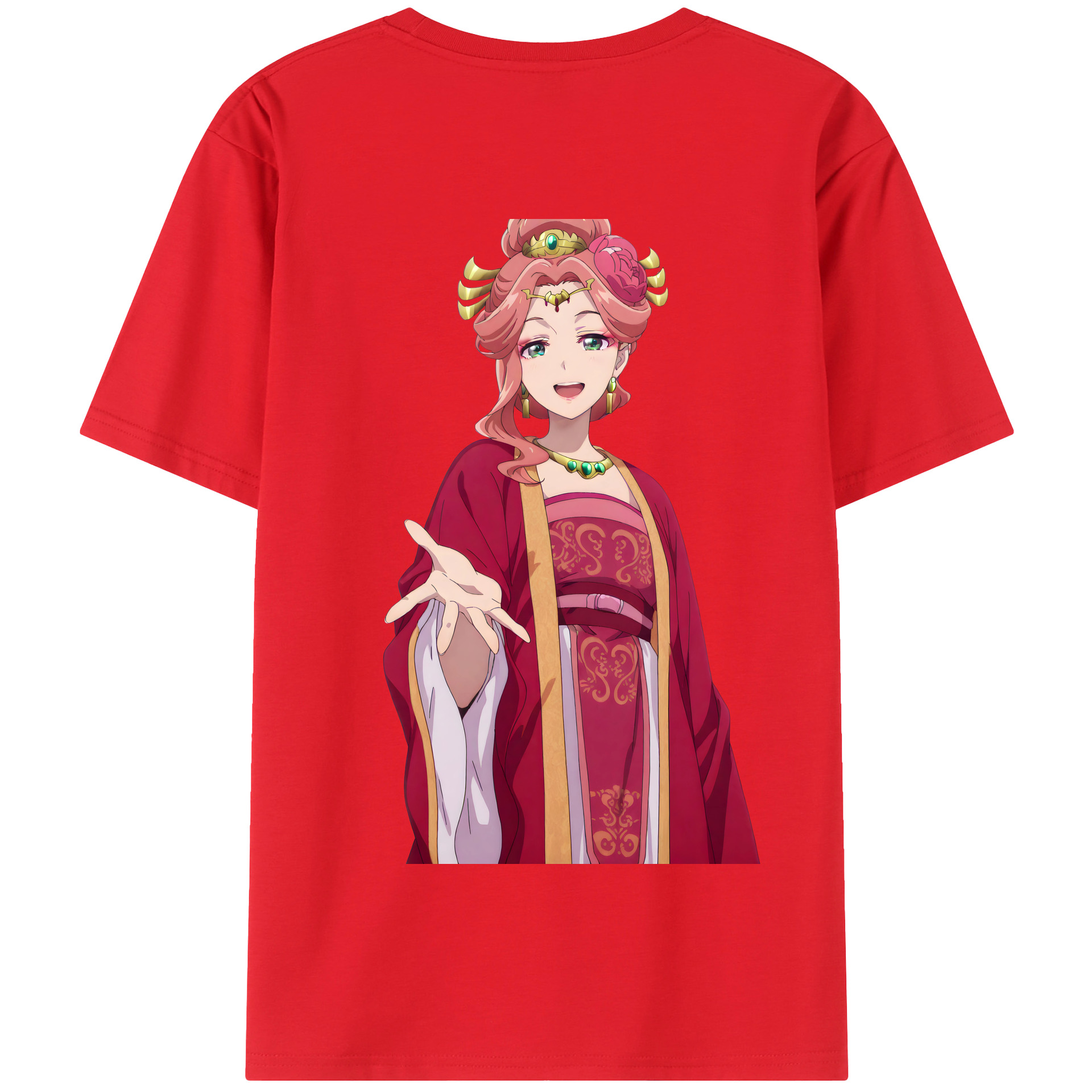 （画像用） 薬屋のひとりごと The Apothecary Diaries 綿100％半袖Tシャツ（背面プリント）