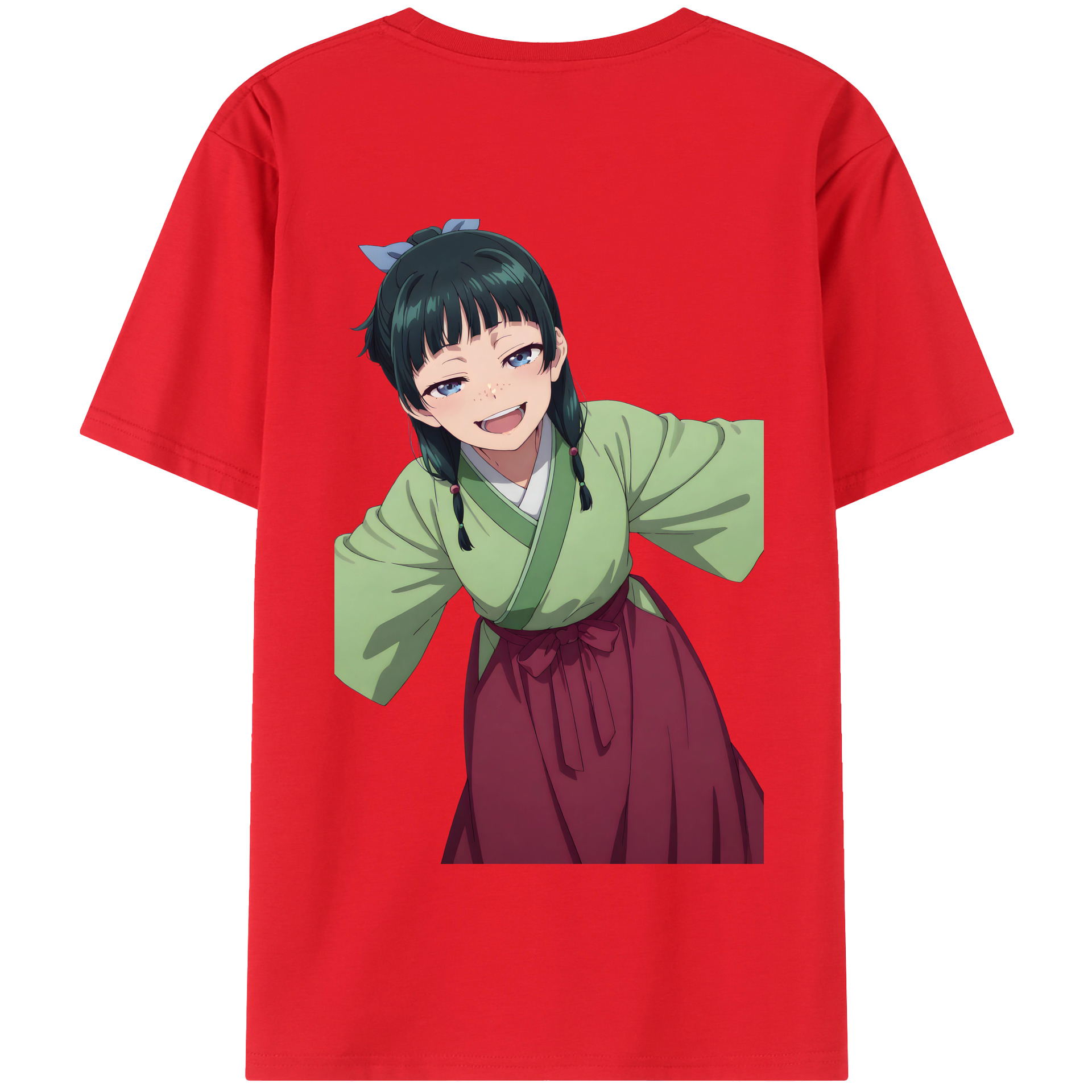 （画像用） 薬屋のひとりごと The Apothecary Diaries 綿100％半袖Tシャツ（背面プリント）