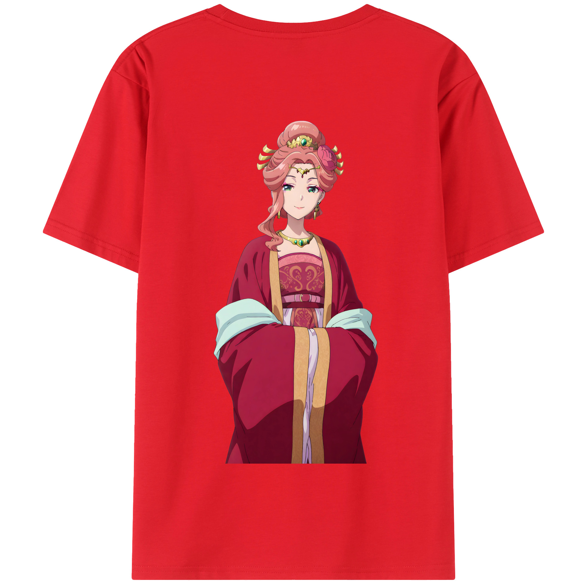 （画像用） 薬屋のひとりごと The Apothecary Diaries 綿100％半袖Tシャツ（背面プリント）
