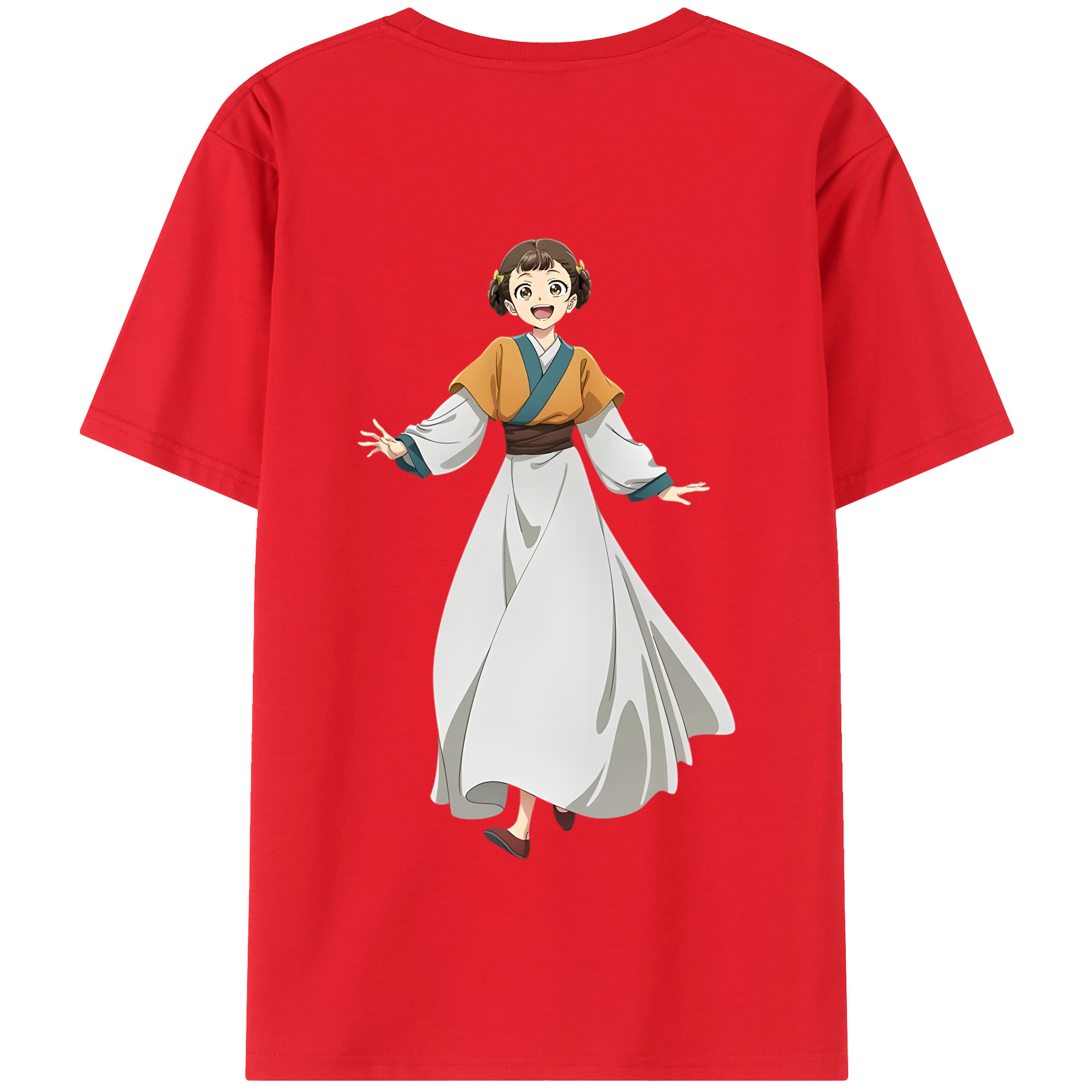（画像用） 薬屋のひとりごと The Apothecary Diaries 綿100％半袖Tシャツ（背面プリント）