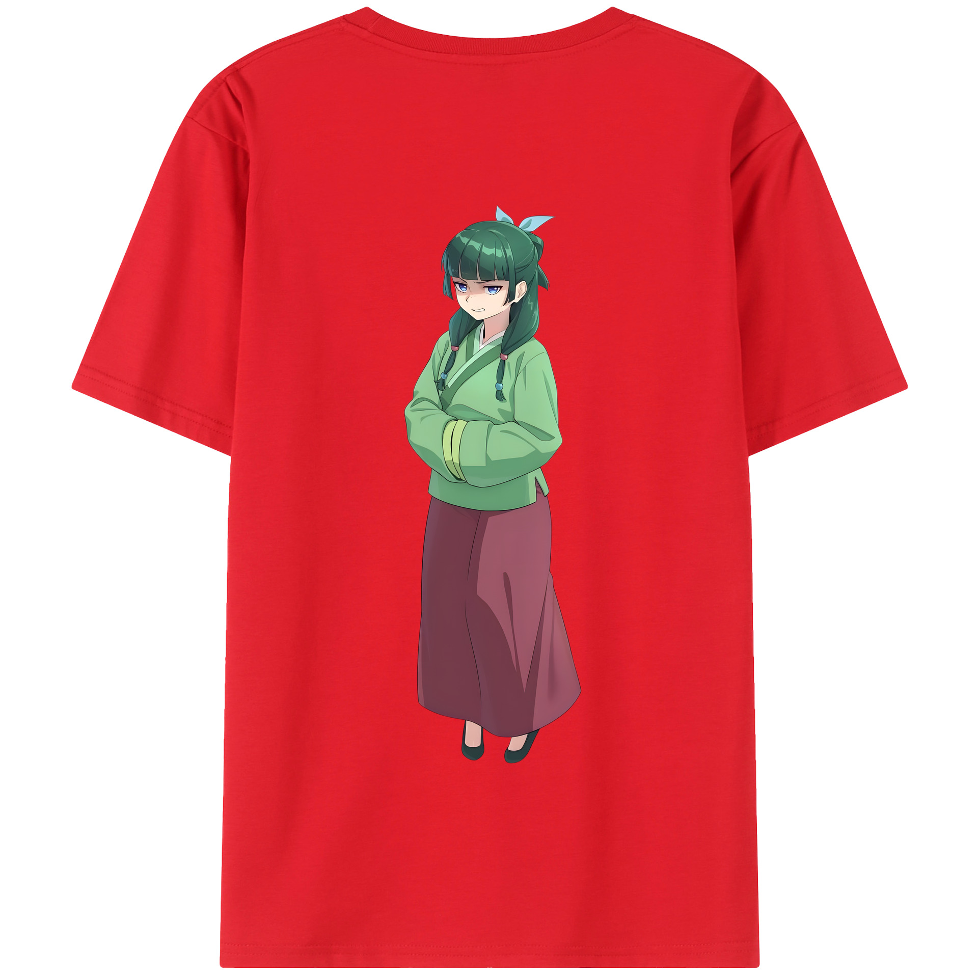 （画像用） 薬屋のひとりごと The Apothecary Diaries 綿100％半袖Tシャツ（背面プリント）
