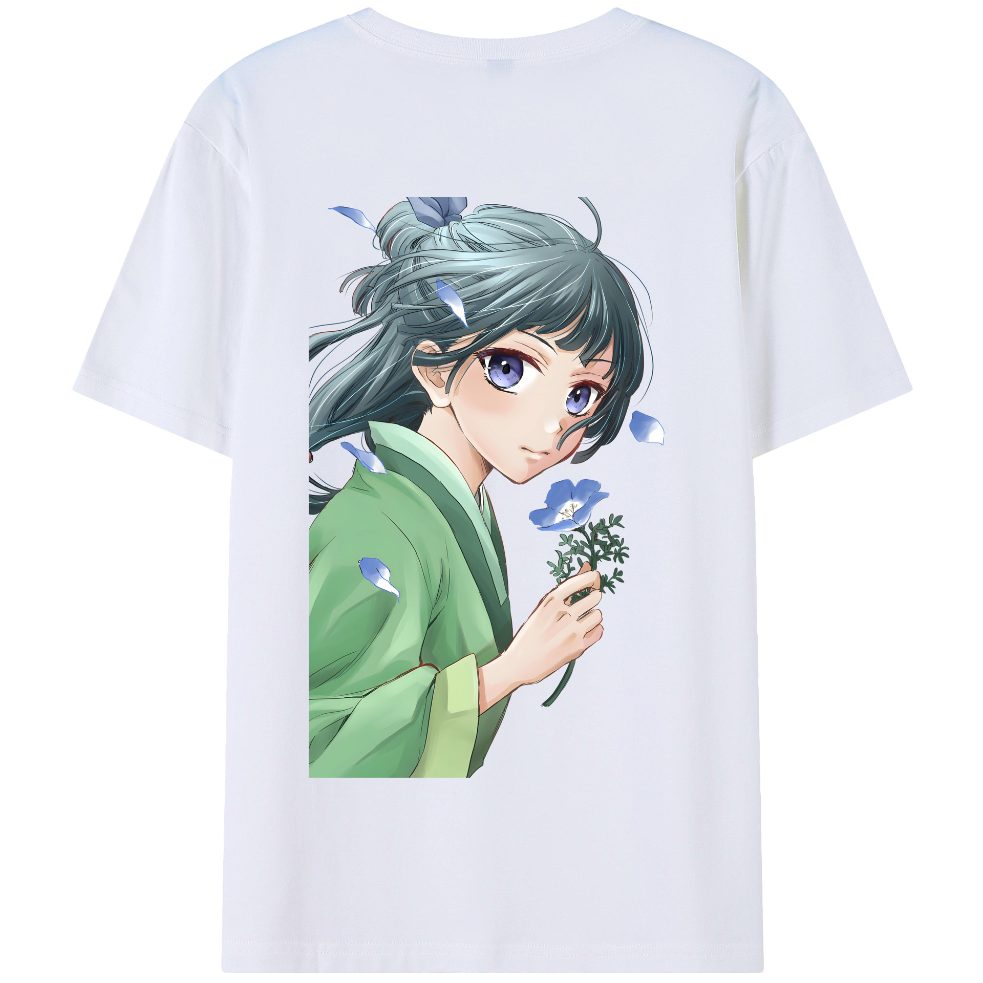 （画像用） 薬屋のひとりごと The Apothecary Diaries 綿100％半袖Tシャツ（背面プリント）