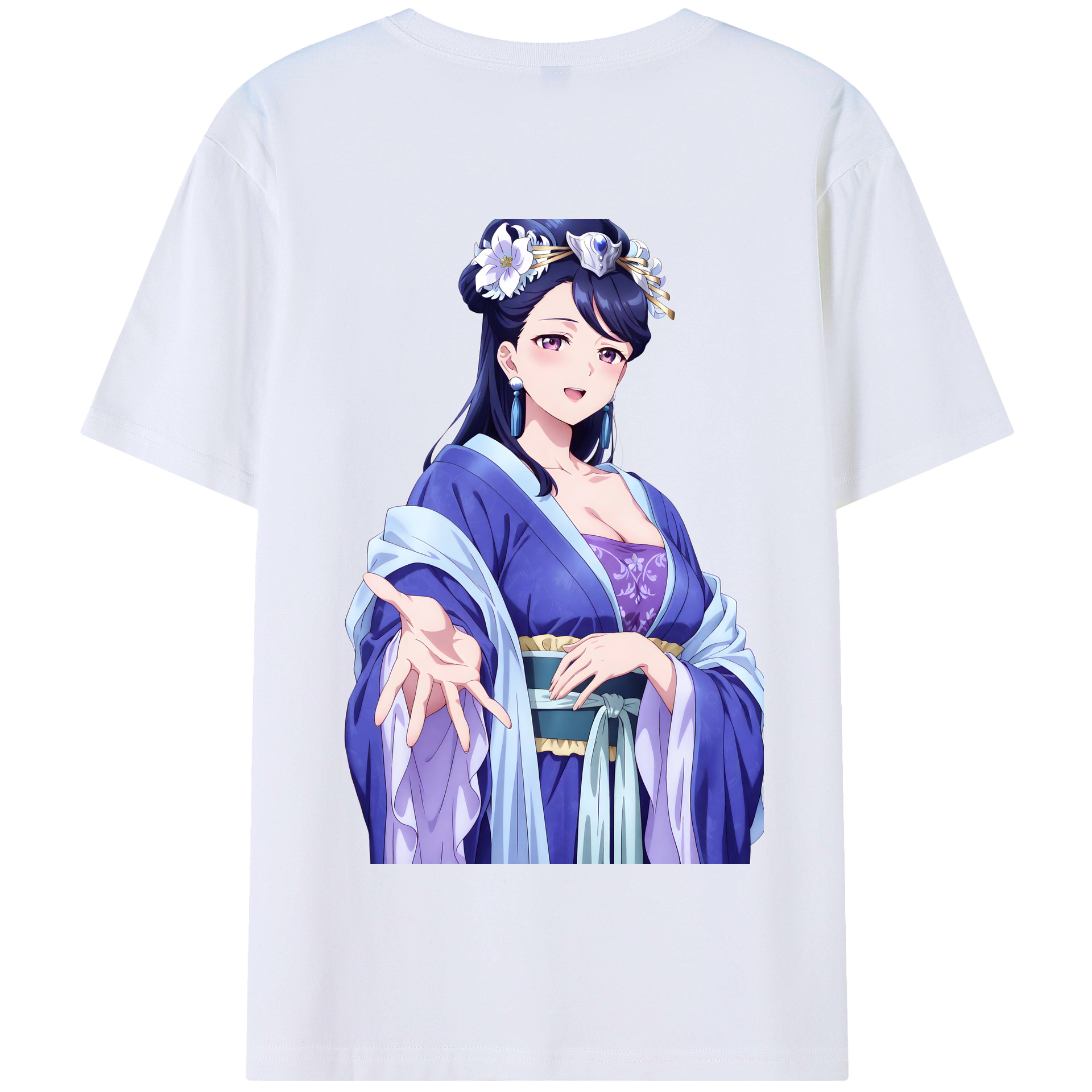 （画像用） 薬屋のひとりごと The Apothecary Diaries 綿100％半袖Tシャツ（背面プリント）