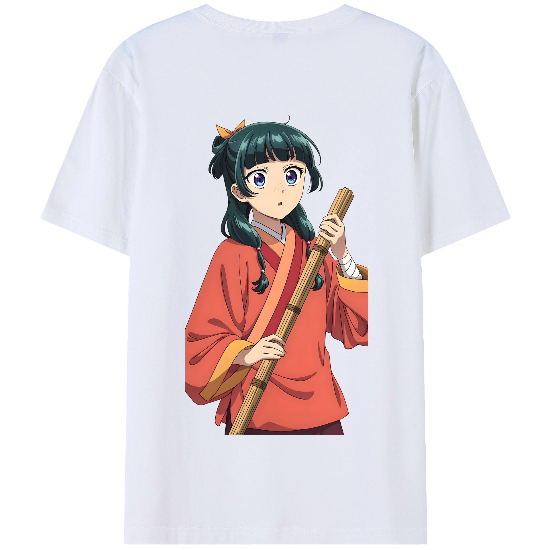 （画像用） 薬屋のひとりごと The Apothecary Diaries 綿100％半袖Tシャツ（背面プリント）