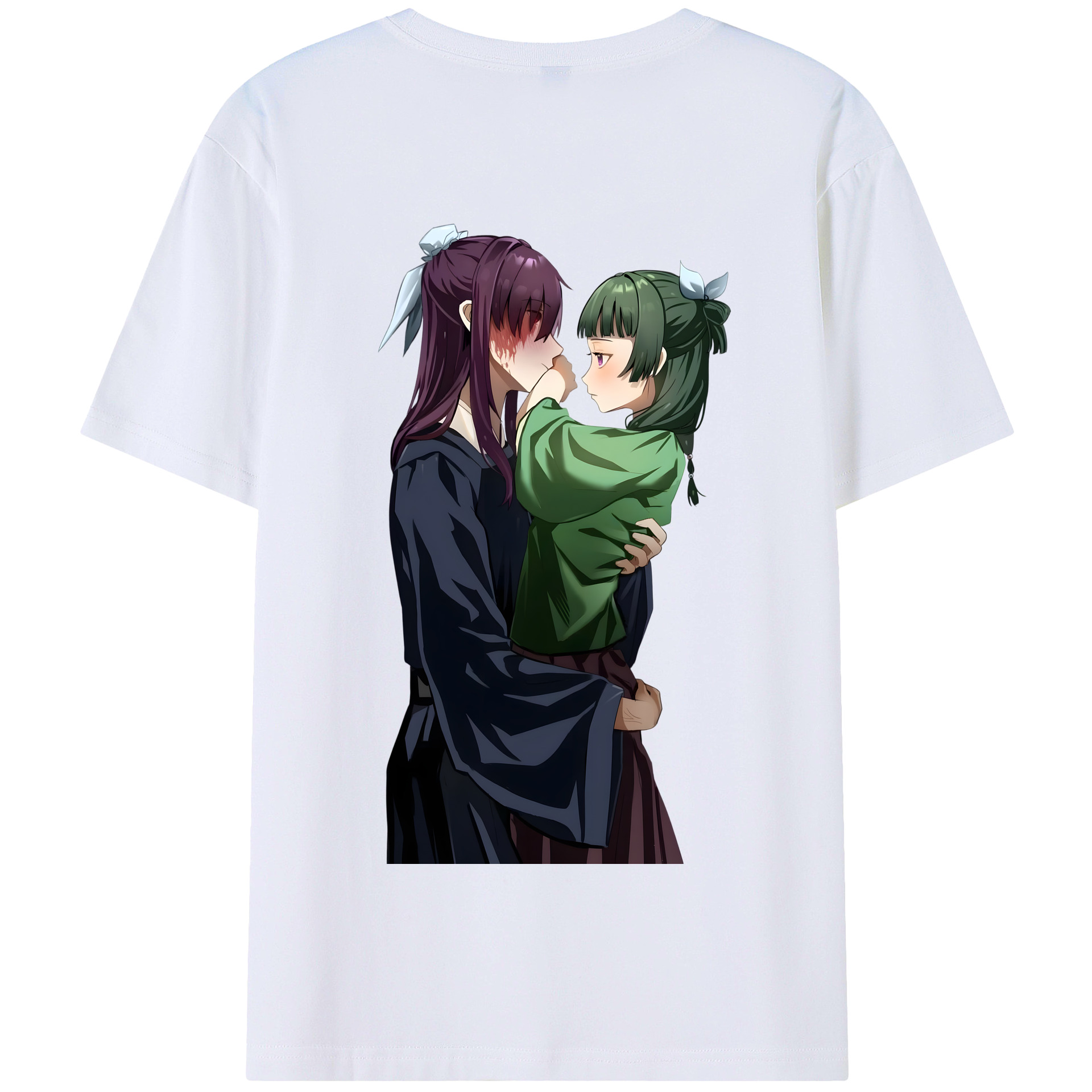 （画像用） 薬屋のひとりごと The Apothecary Diaries 綿100％半袖Tシャツ（背面プリント）