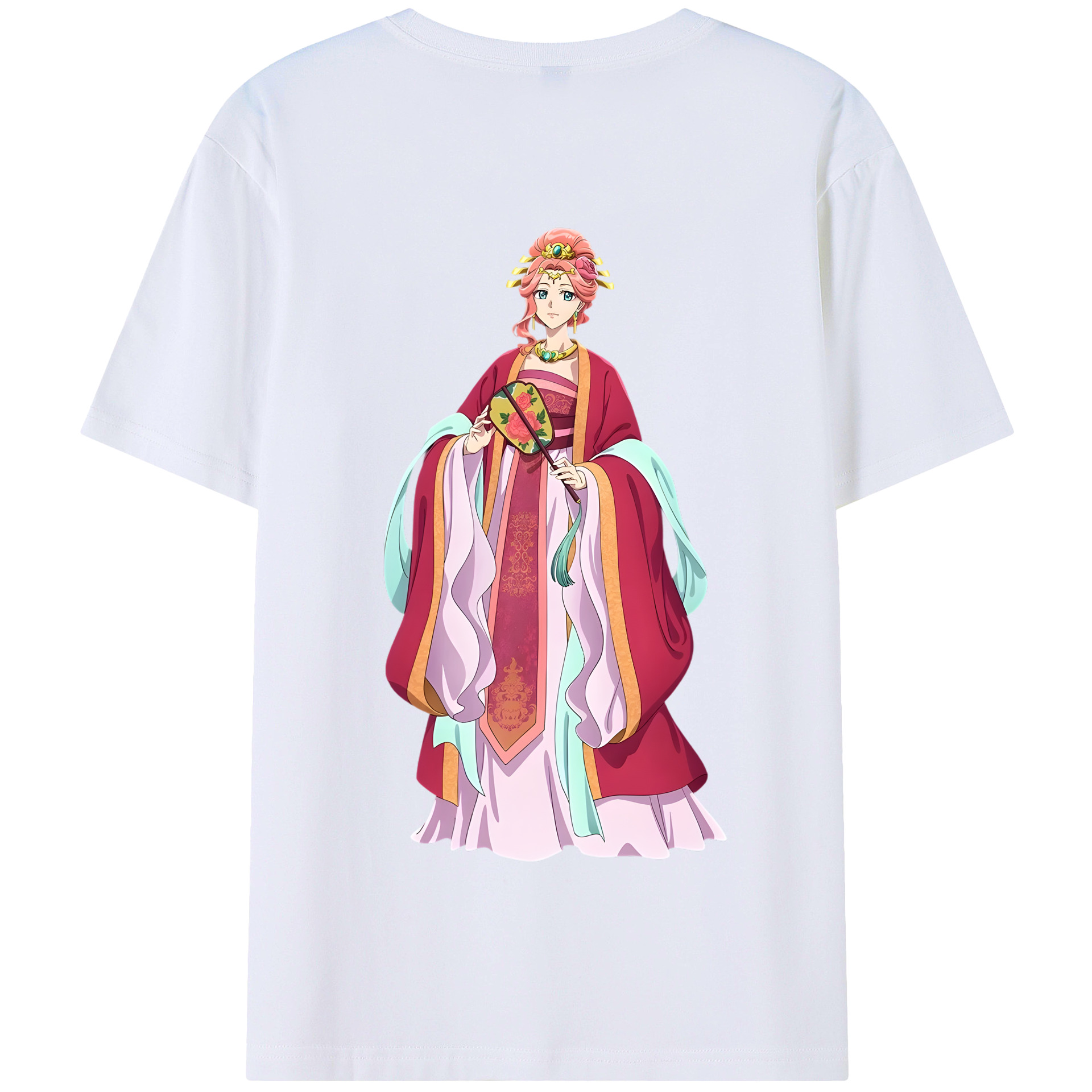 （画像用） 薬屋のひとりごと The Apothecary Diaries 綿100％半袖Tシャツ（背面プリント）