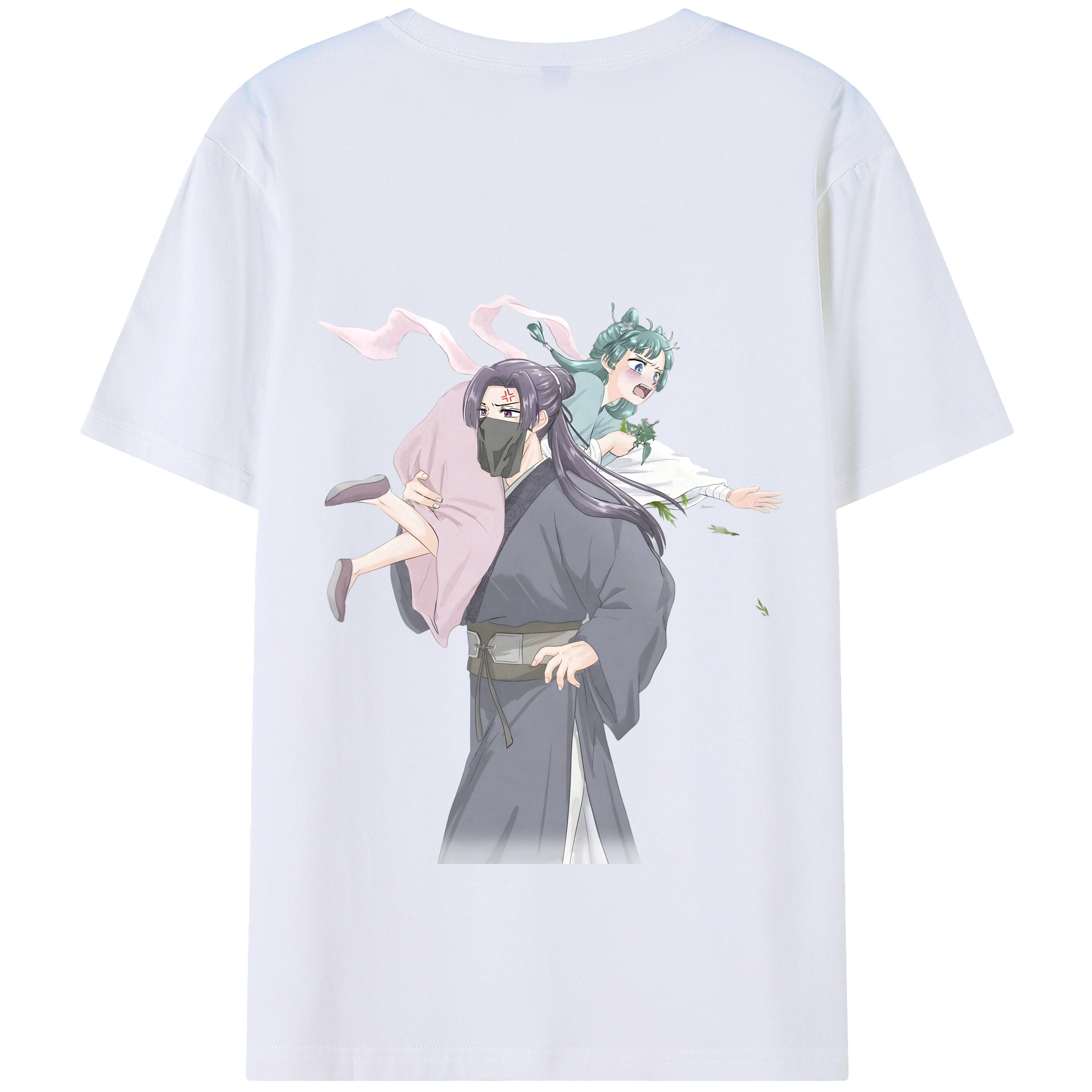 （画像用） 薬屋のひとりごと The Apothecary Diaries 綿100％半袖Tシャツ（背面プリント）
