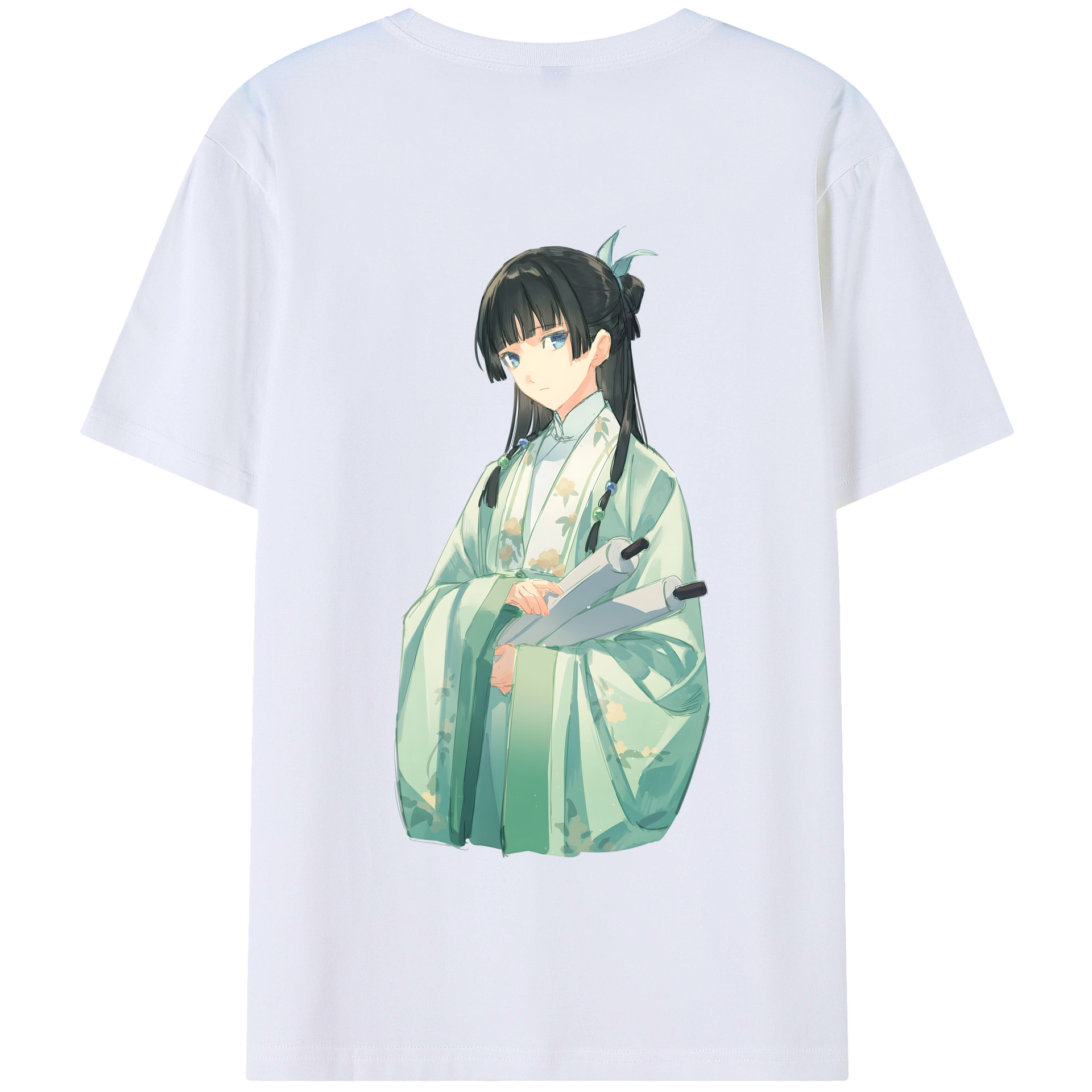 （画像用） 薬屋のひとりごと The Apothecary Diaries 綿100％半袖Tシャツ（背面プリント）