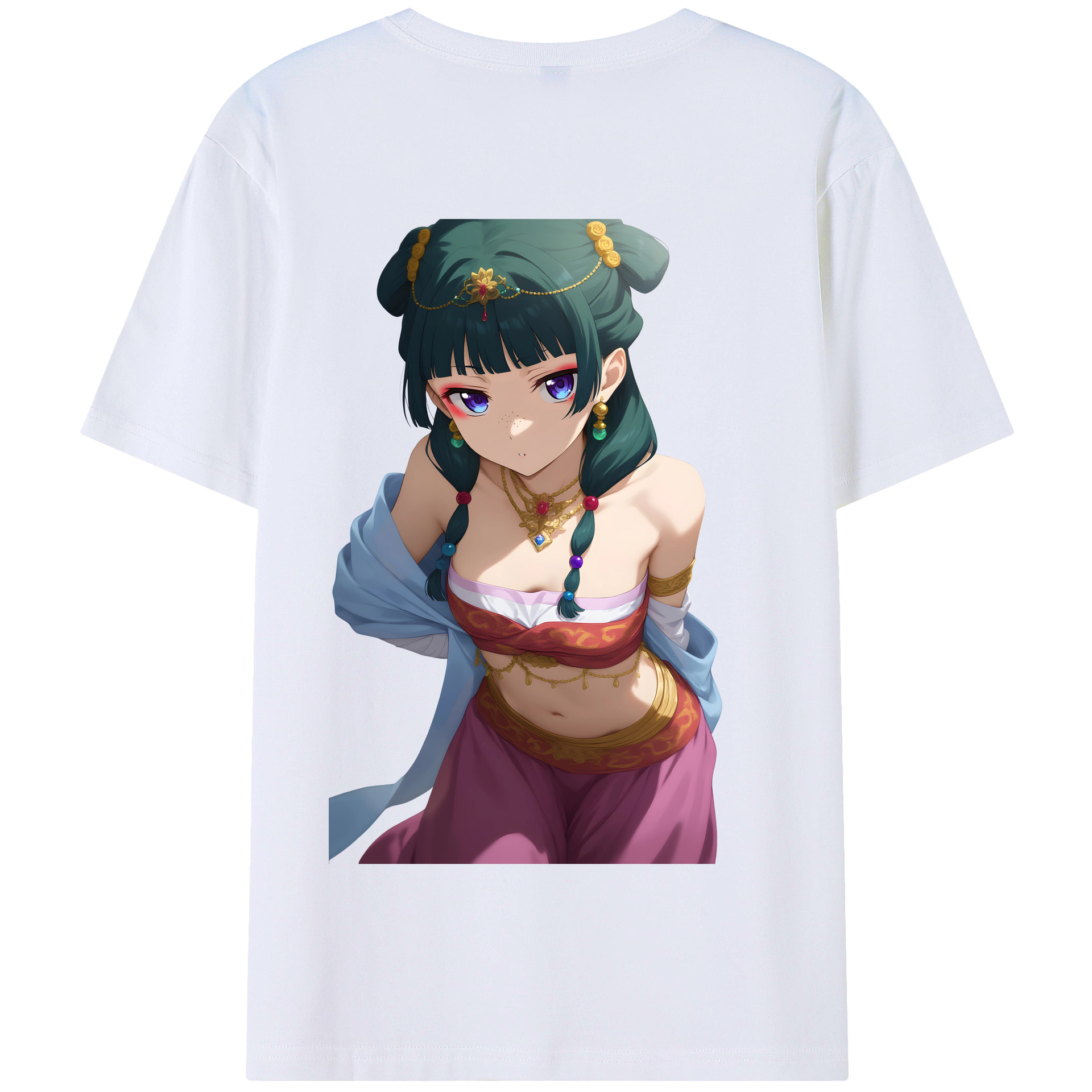 （画像用） 薬屋のひとりごと The Apothecary Diaries 綿100％半袖Tシャツ（背面プリント）