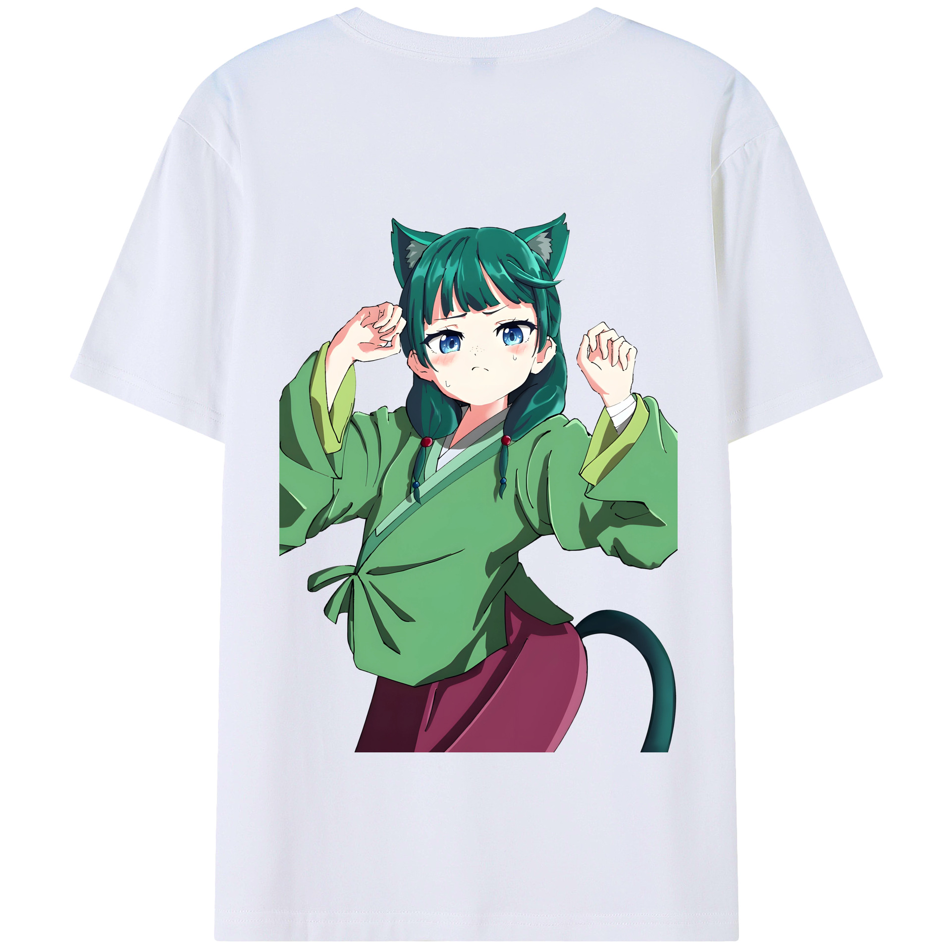 （画像用） 薬屋のひとりごと The Apothecary Diaries 綿100％半袖Tシャツ（背面プリント）