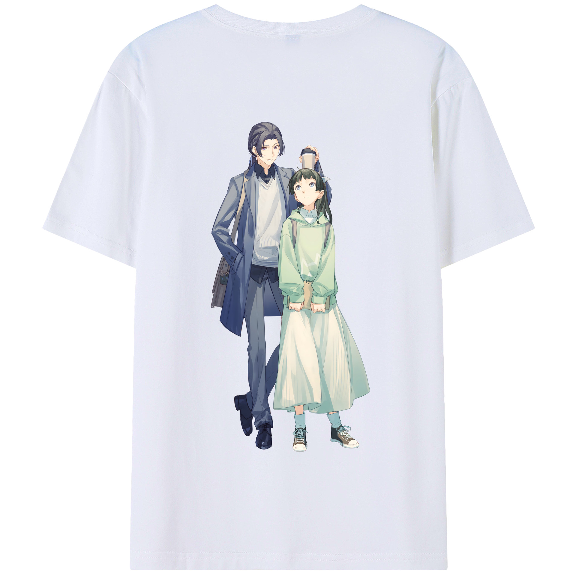 （画像用） 薬屋のひとりごと The Apothecary Diaries 綿100％半袖Tシャツ（背面プリント）