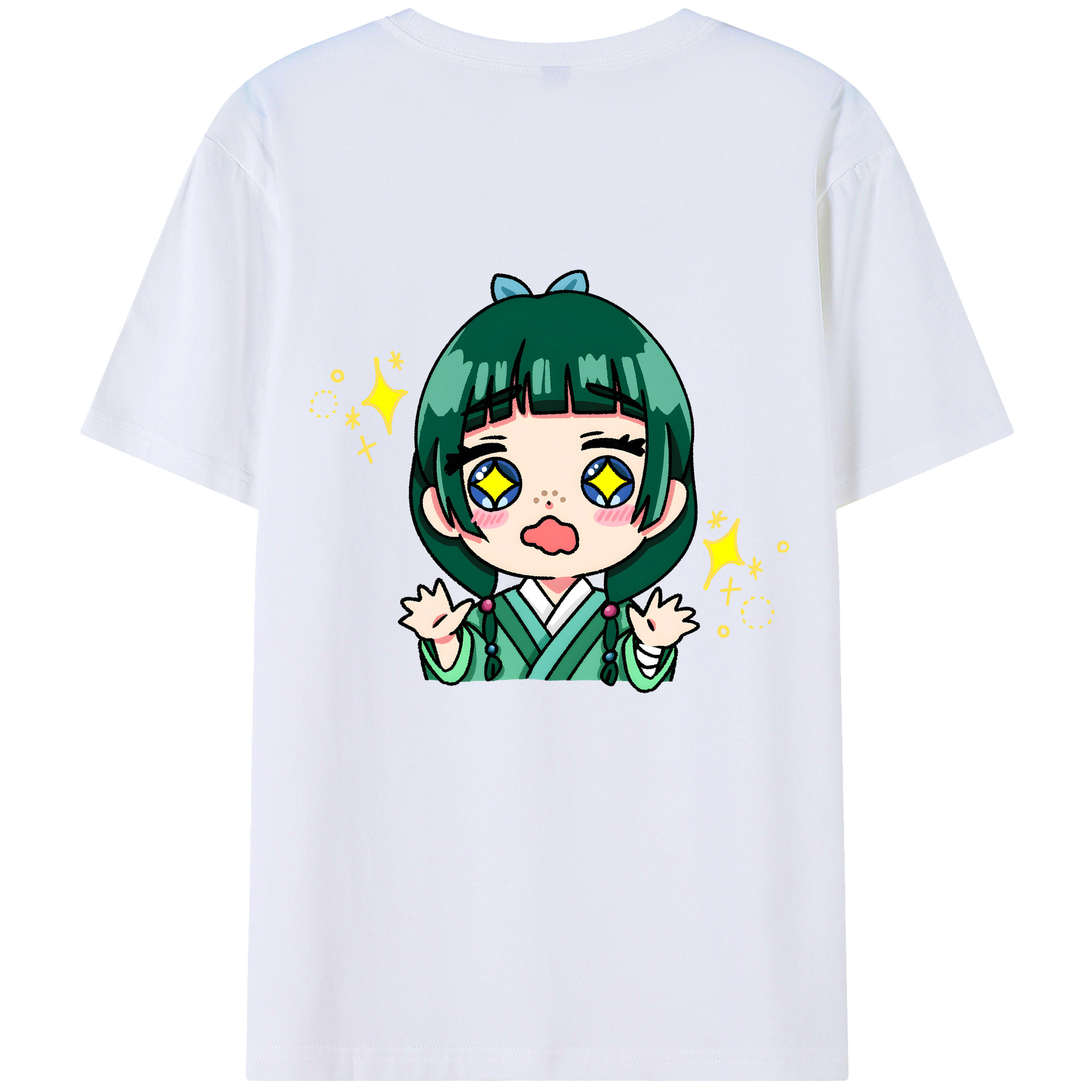 （画像用） 薬屋のひとりごと The Apothecary Diaries 綿100％半袖Tシャツ（背面プリント）