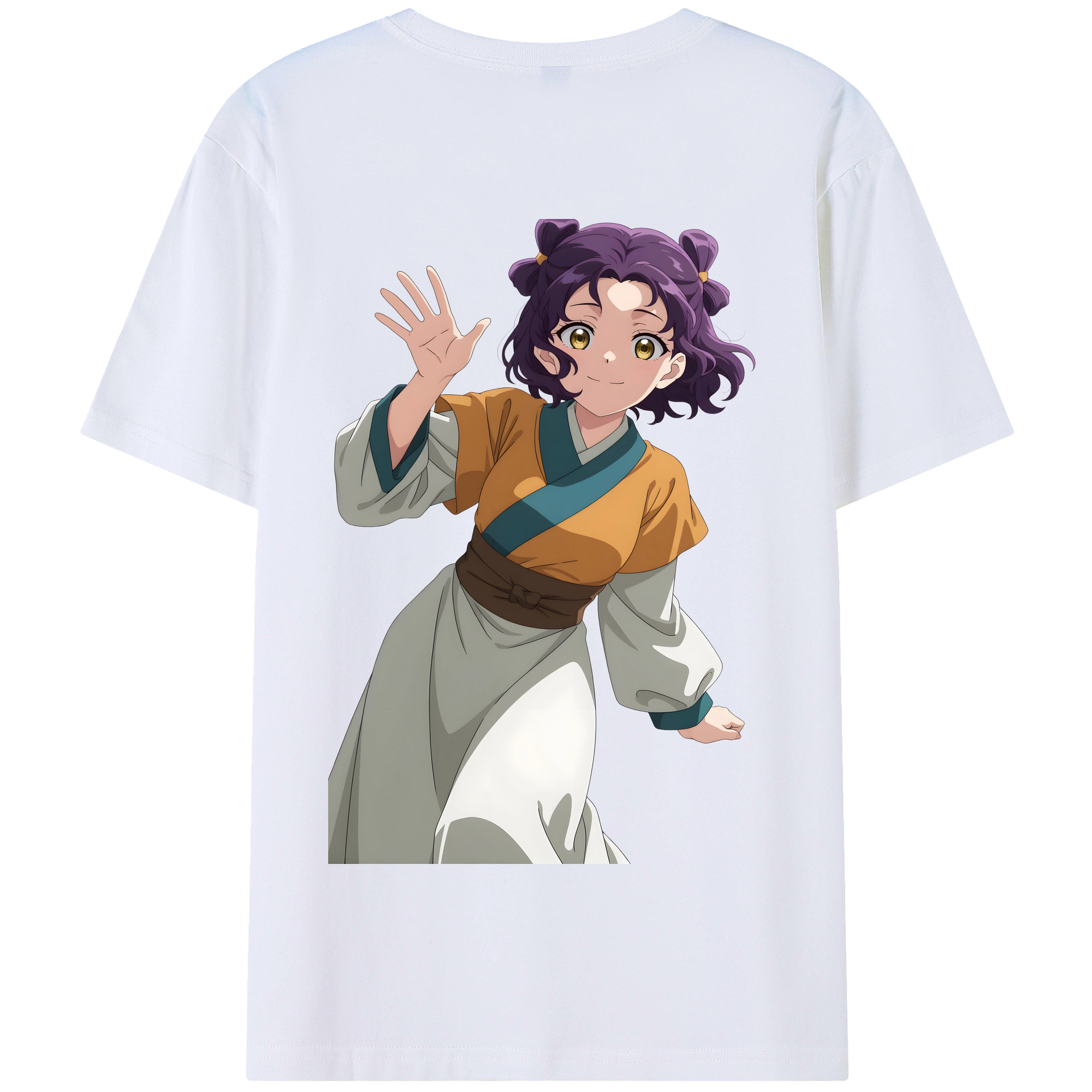 （画像用） 薬屋のひとりごと The Apothecary Diaries 綿100％半袖Tシャツ（背面プリント）