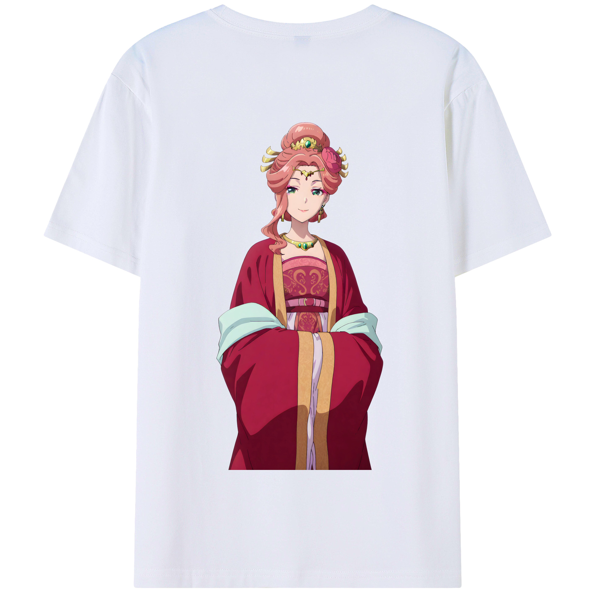 （画像用） 薬屋のひとりごと The Apothecary Diaries 綿100％半袖Tシャツ（背面プリント）