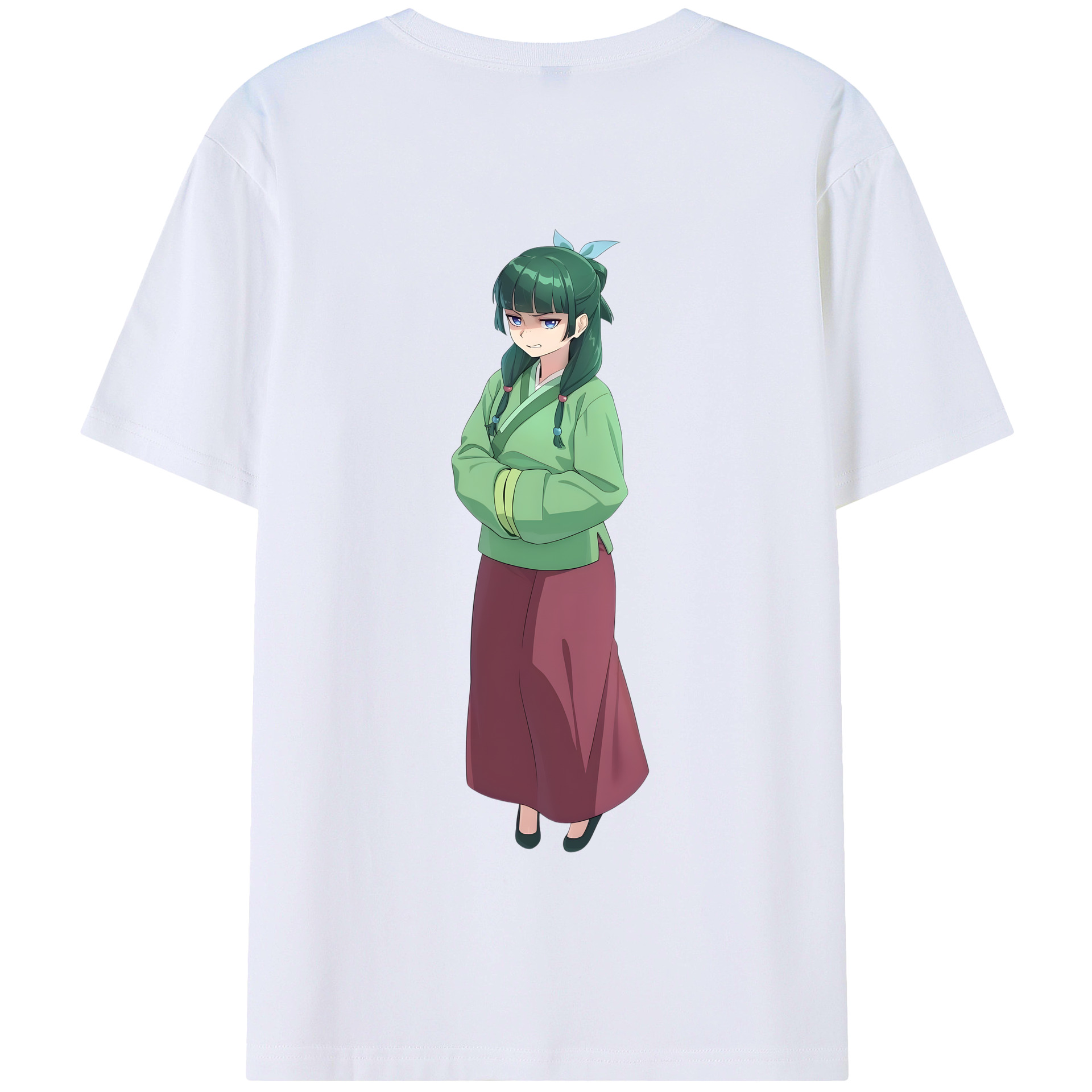 （画像用） 薬屋のひとりごと The Apothecary Diaries 綿100％半袖Tシャツ（背面プリント）