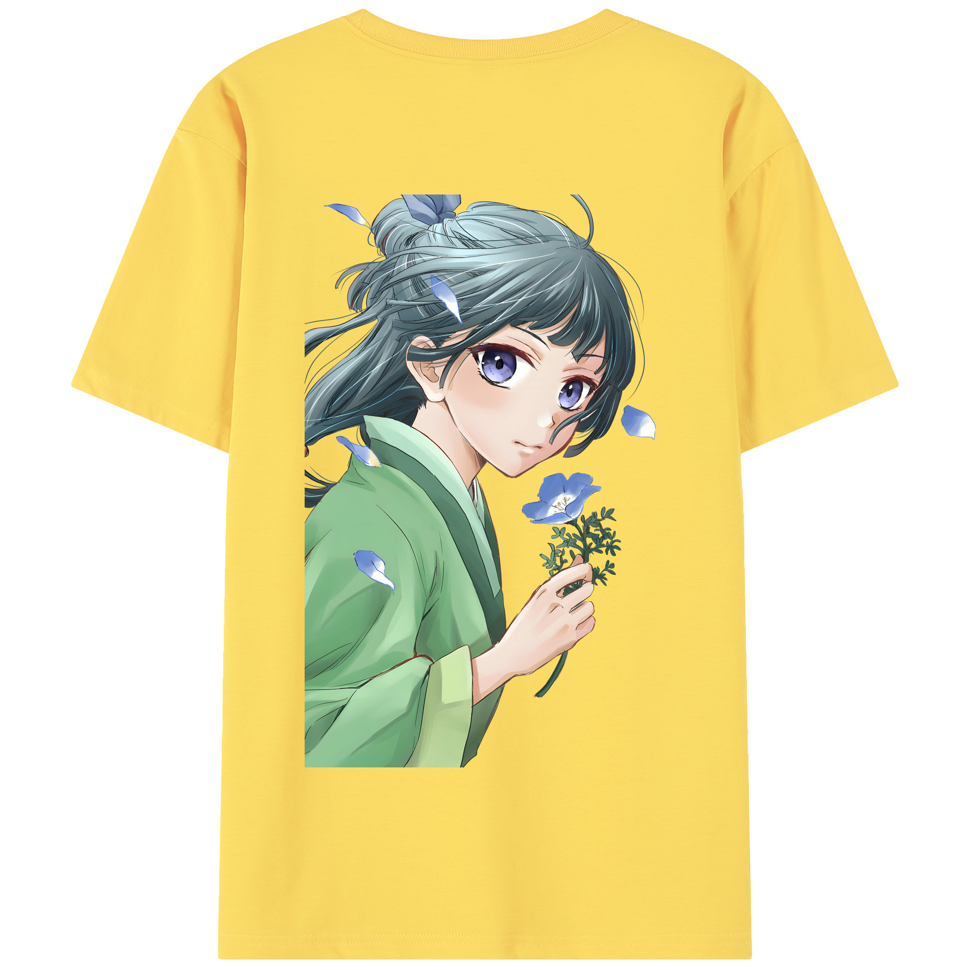 （画像用） 薬屋のひとりごと The Apothecary Diaries 綿100％半袖Tシャツ（背面プリント）