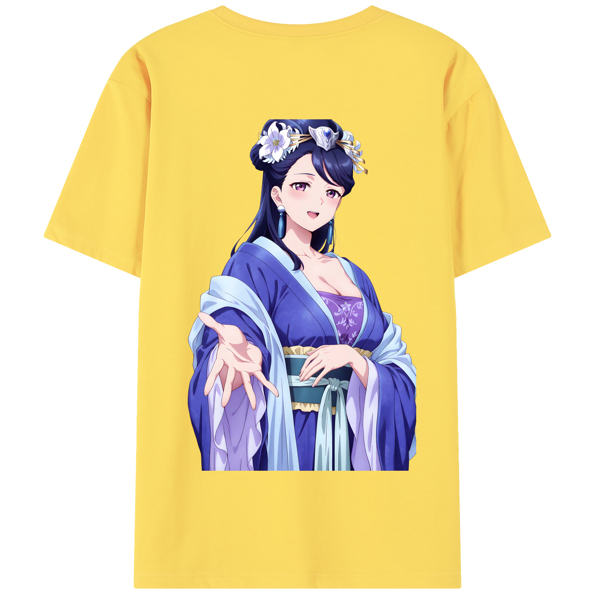 （画像用） 薬屋のひとりごと The Apothecary Diaries 綿100％半袖Tシャツ（背面プリント）