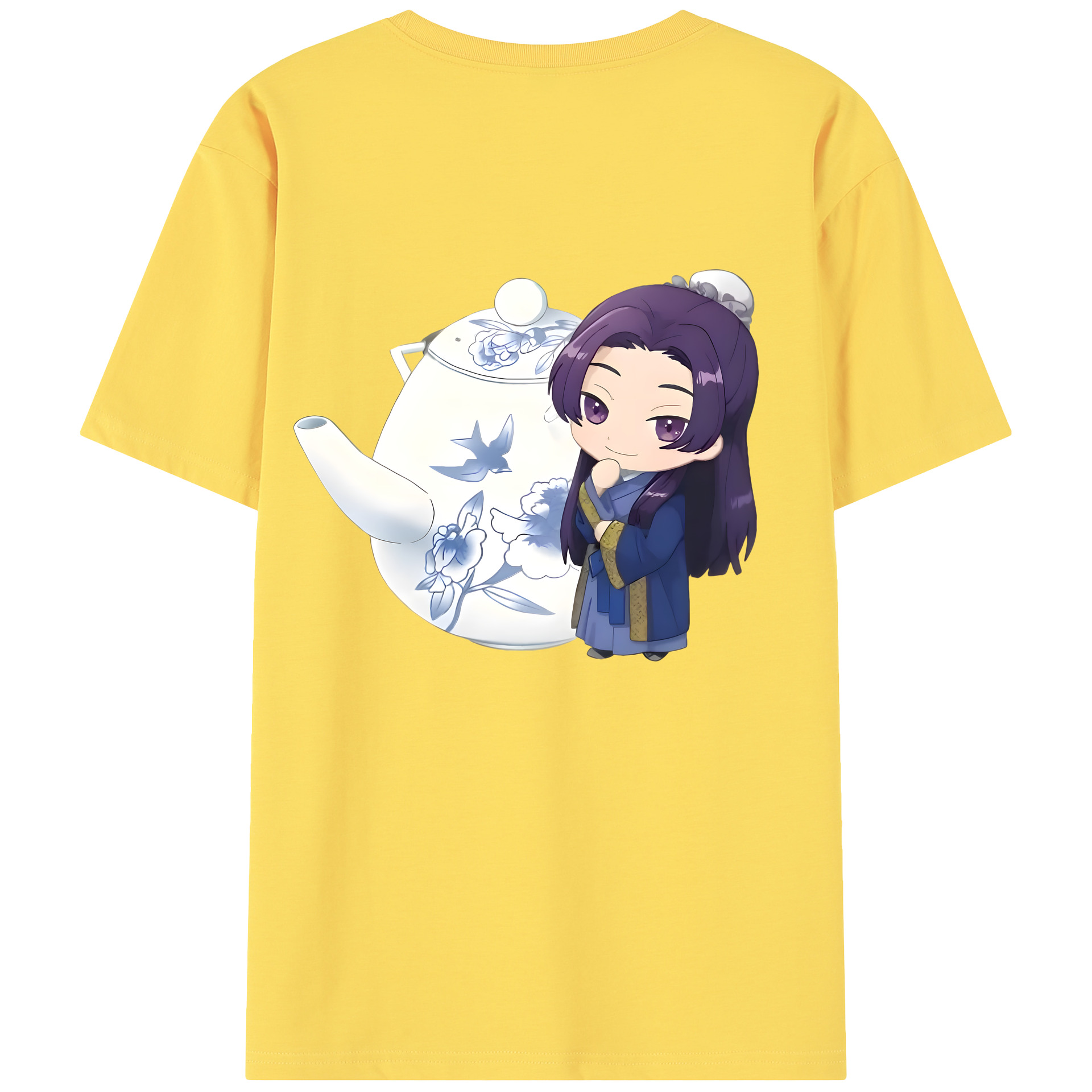 （画像用） 薬屋のひとりごと The Apothecary Diaries 綿100％半袖Tシャツ（背面プリント）
