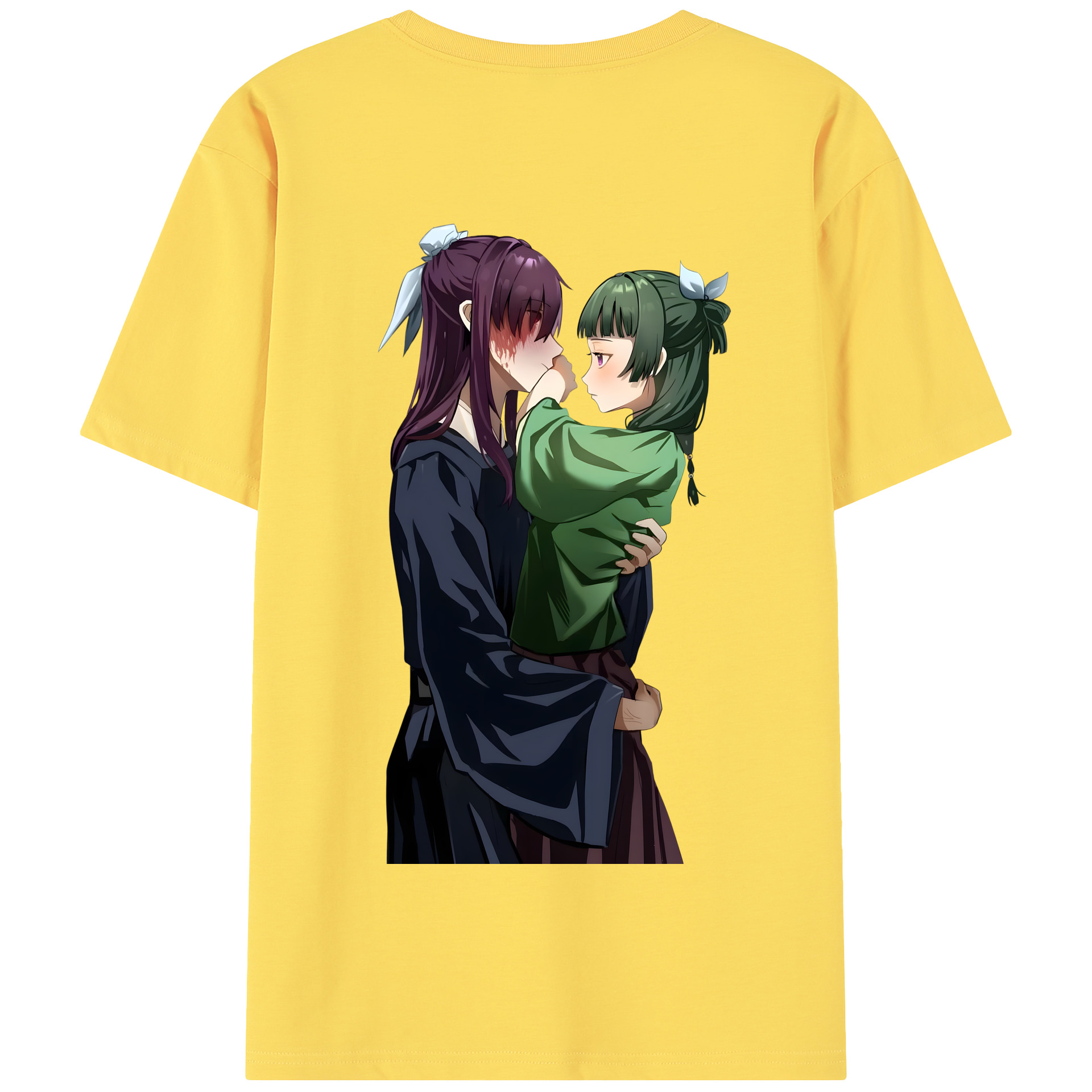 （画像用） 薬屋のひとりごと The Apothecary Diaries 綿100％半袖Tシャツ（背面プリント）