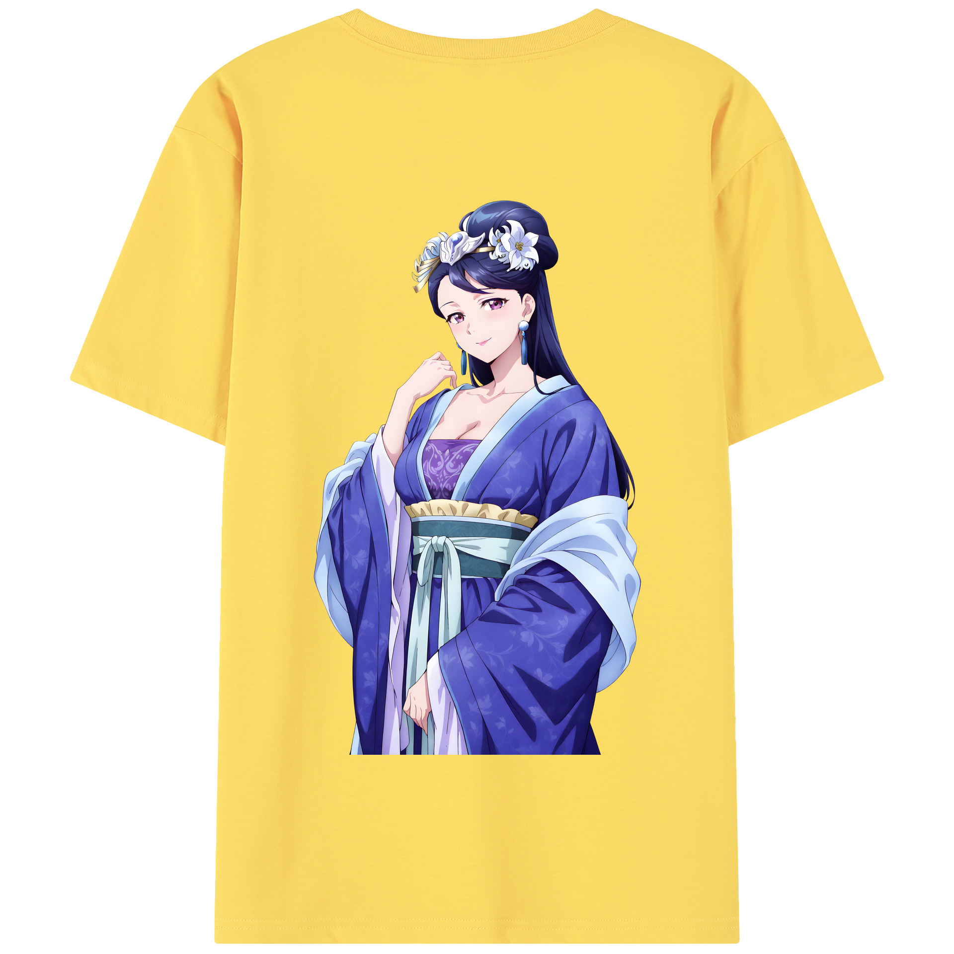 （画像用） 薬屋のひとりごと The Apothecary Diaries 綿100％半袖Tシャツ（背面プリント）