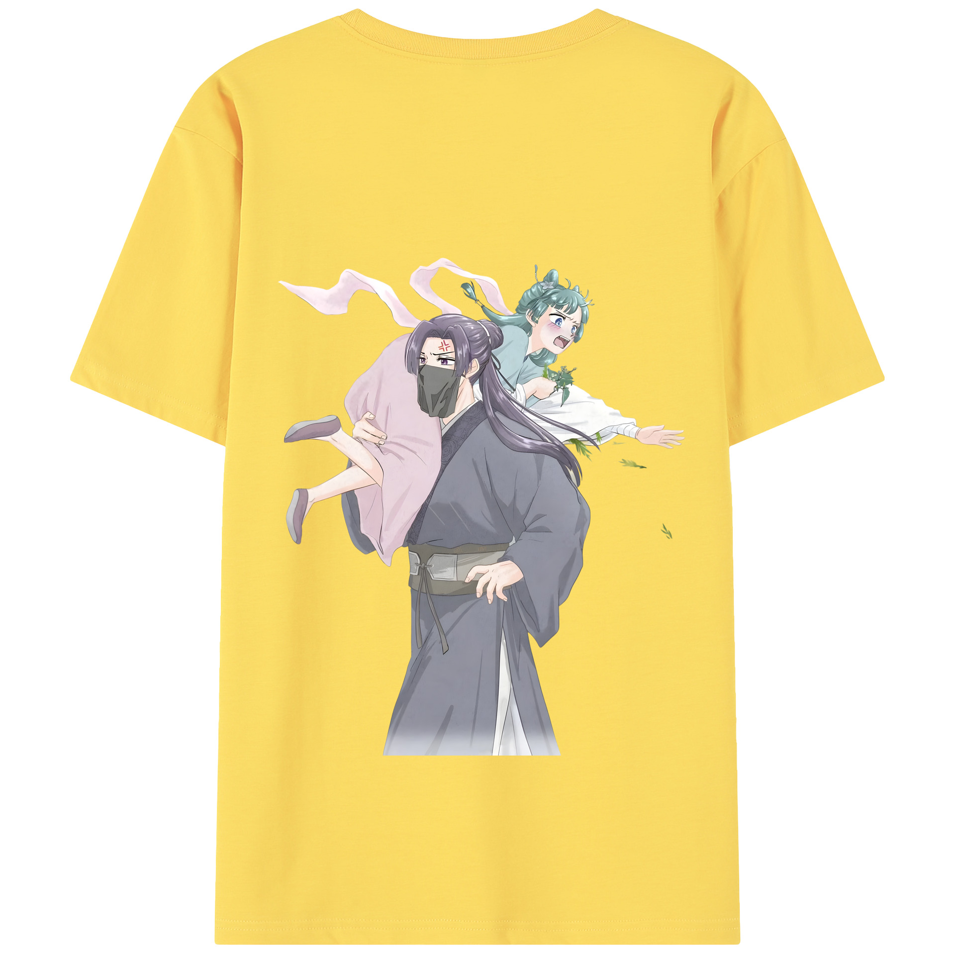 （画像用） 薬屋のひとりごと The Apothecary Diaries 綿100％半袖Tシャツ（背面プリント）