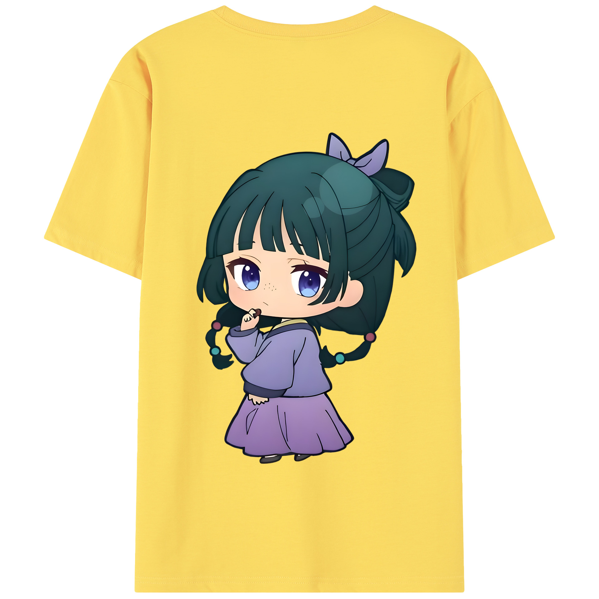 （画像用） 薬屋のひとりごと The Apothecary Diaries 綿100％半袖Tシャツ（背面プリント）
