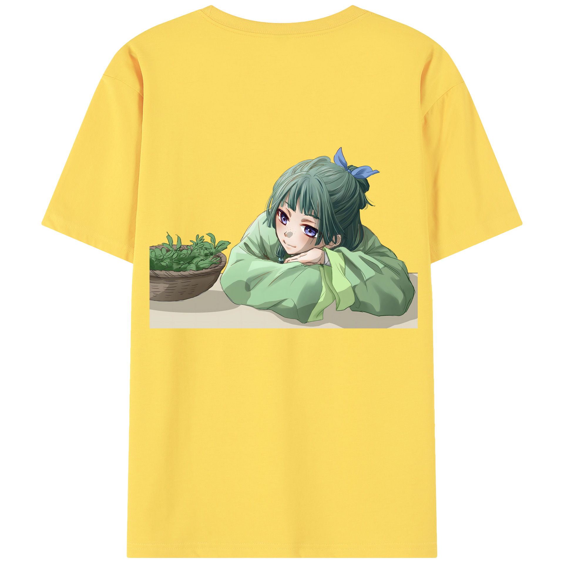 （画像用） 薬屋のひとりごと The Apothecary Diaries 綿100％半袖Tシャツ（背面プリント）