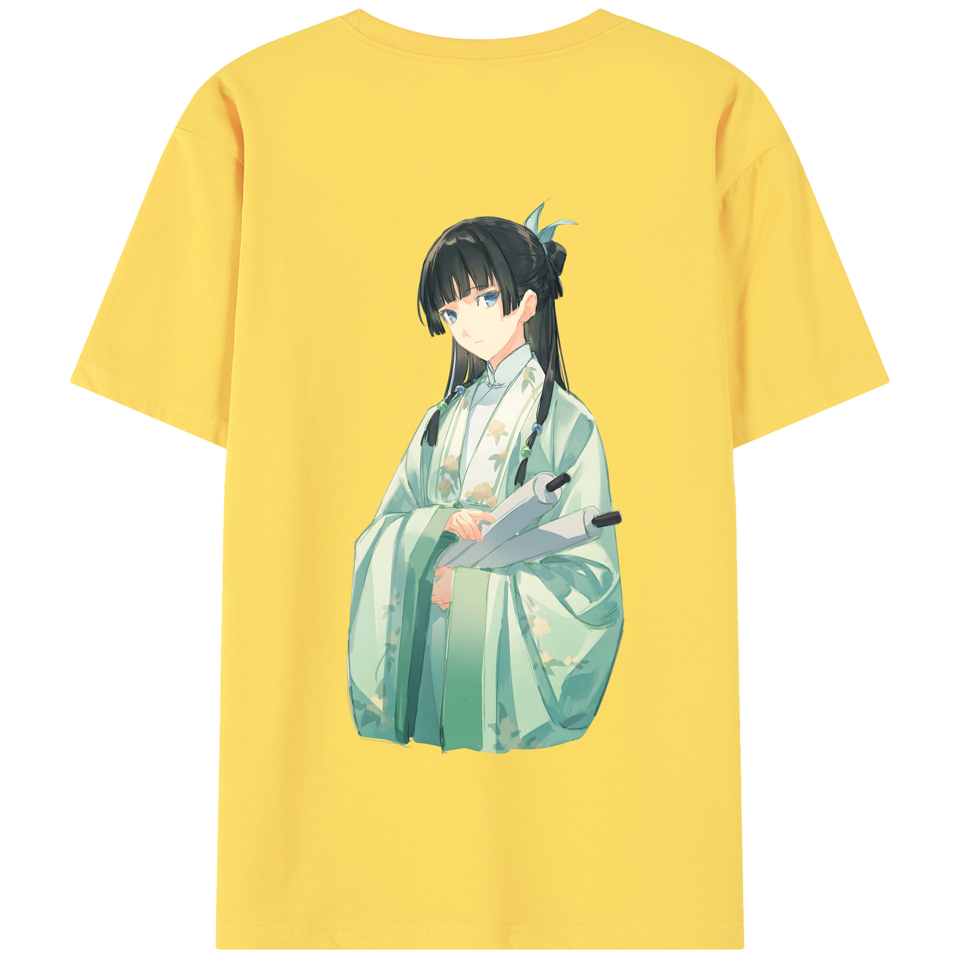 （画像用） 薬屋のひとりごと The Apothecary Diaries 綿100％半袖Tシャツ（背面プリント）