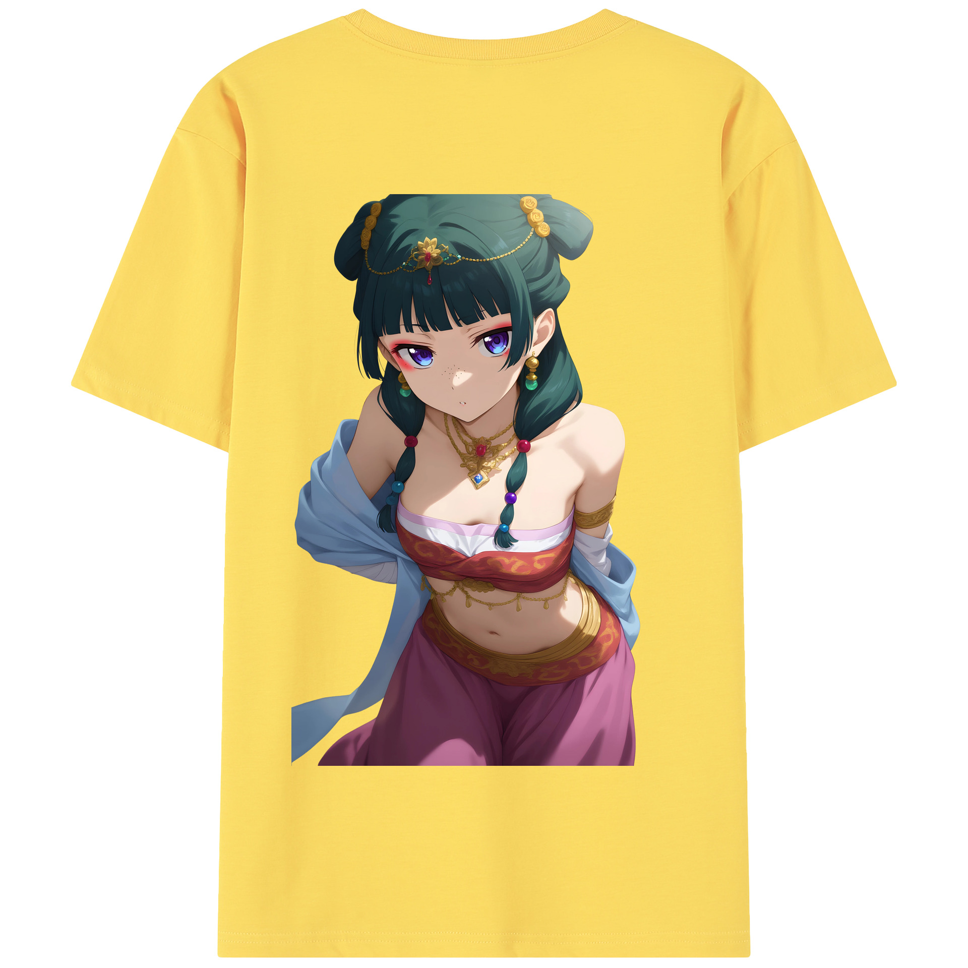 （画像用） 薬屋のひとりごと The Apothecary Diaries 綿100％半袖Tシャツ（背面プリント）