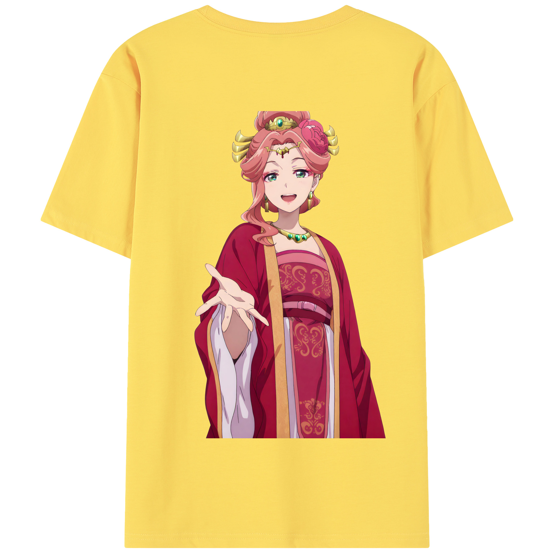 （画像用） 薬屋のひとりごと The Apothecary Diaries 綿100％半袖Tシャツ（背面プリント）