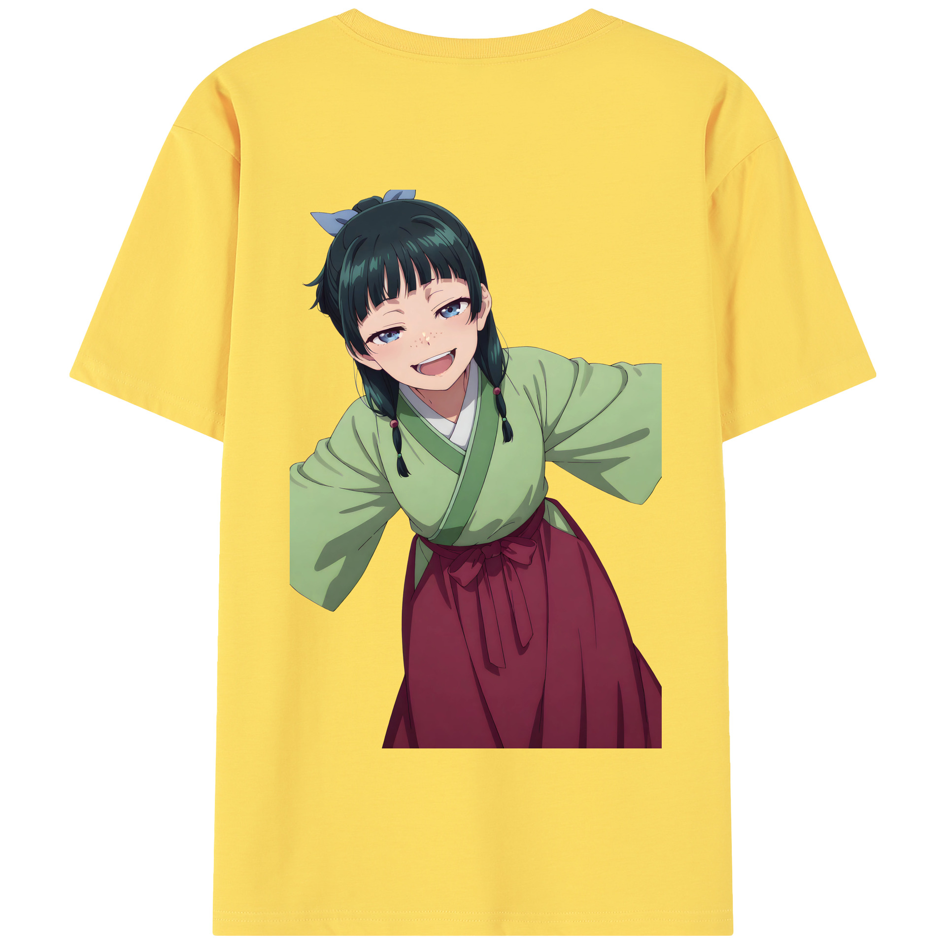 （画像用） 薬屋のひとりごと The Apothecary Diaries 綿100％半袖Tシャツ（背面プリント）