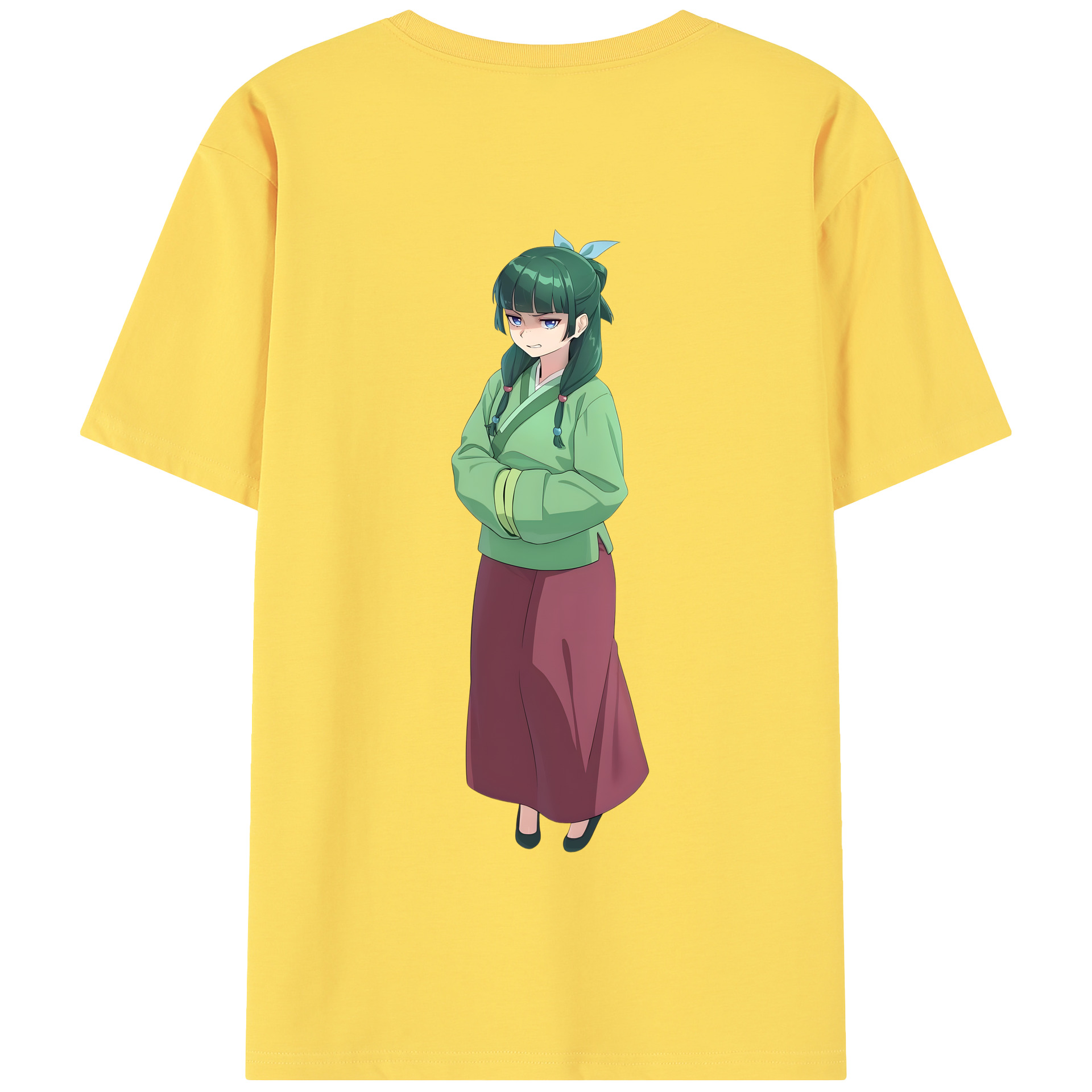 （画像用） 薬屋のひとりごと The Apothecary Diaries 綿100％半袖Tシャツ（背面プリント）
