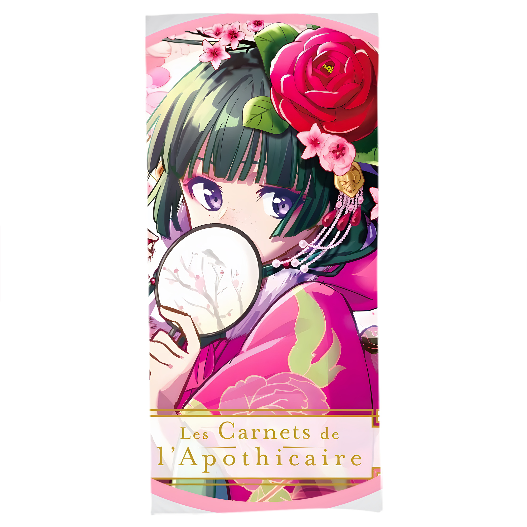 （画像用） 薬屋のひとりごと The Apothecary Diaries 大判バスタオル 70×140cm 吸水速乾 柔らかい肌触り
